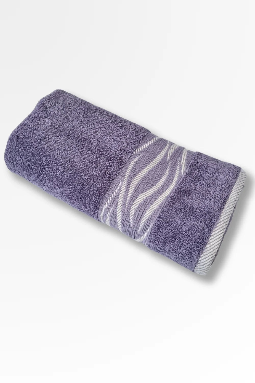 Belmanetti Premium Cotton Terry Towel Wave Design - Made in Europe