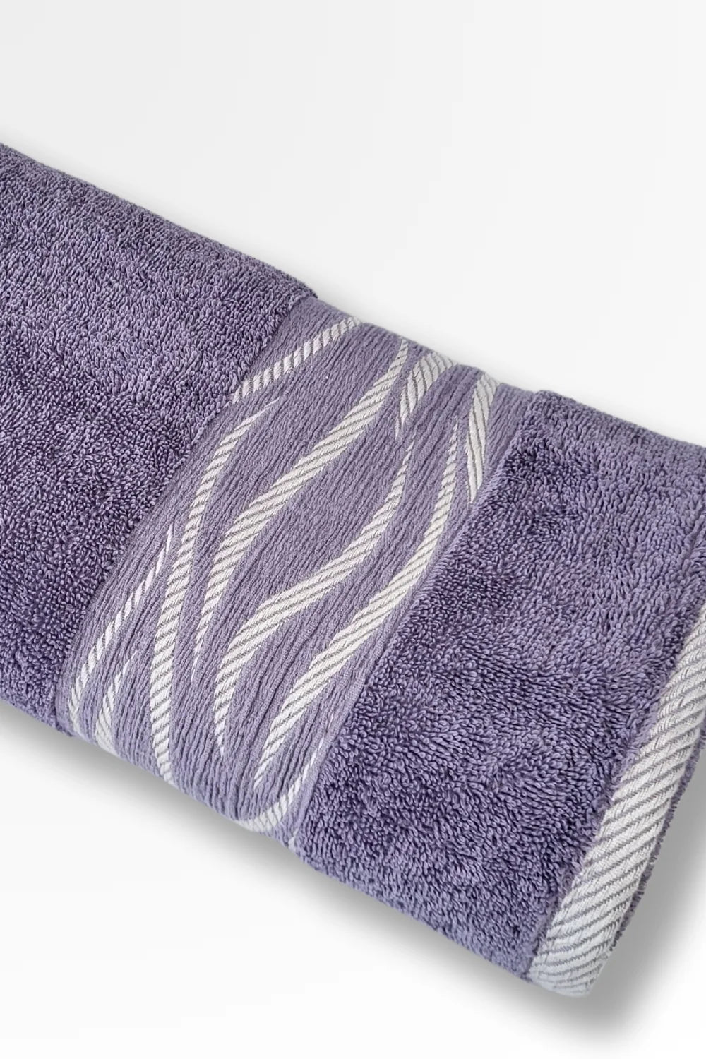 Belmanetti Premium Cotton Terry Towel Wave Design - Everyday spa comfort