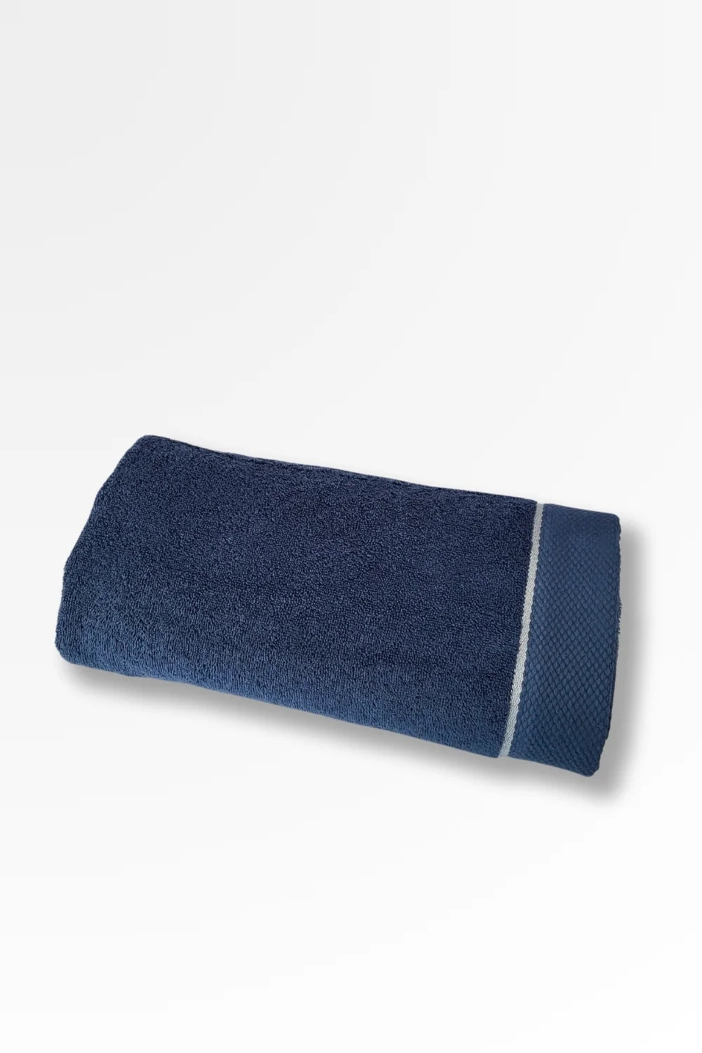 Belmanetti Premium Terry Towel Elegant Border in Aqua - Everyday spa comfort