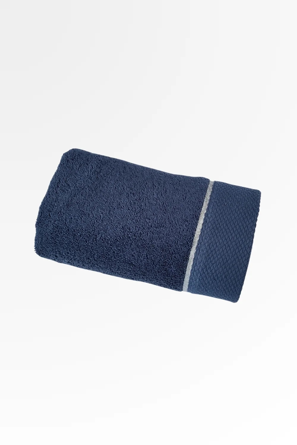 Belmanetti Premium Terry Towel Elegant Border in Blue - Premium quality fabrics
