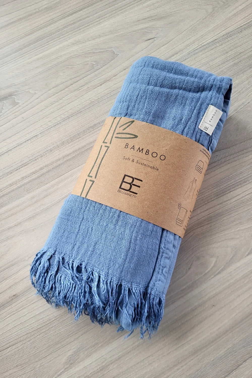 Belmanetti Bamboo Cotton Multifunction Towel - European craftsmanship