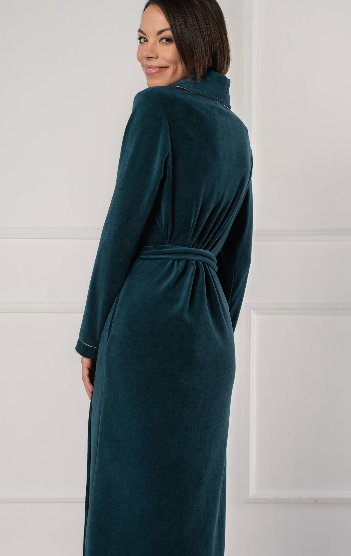 Extra Long Luxurious Modal Velour Bathrobe