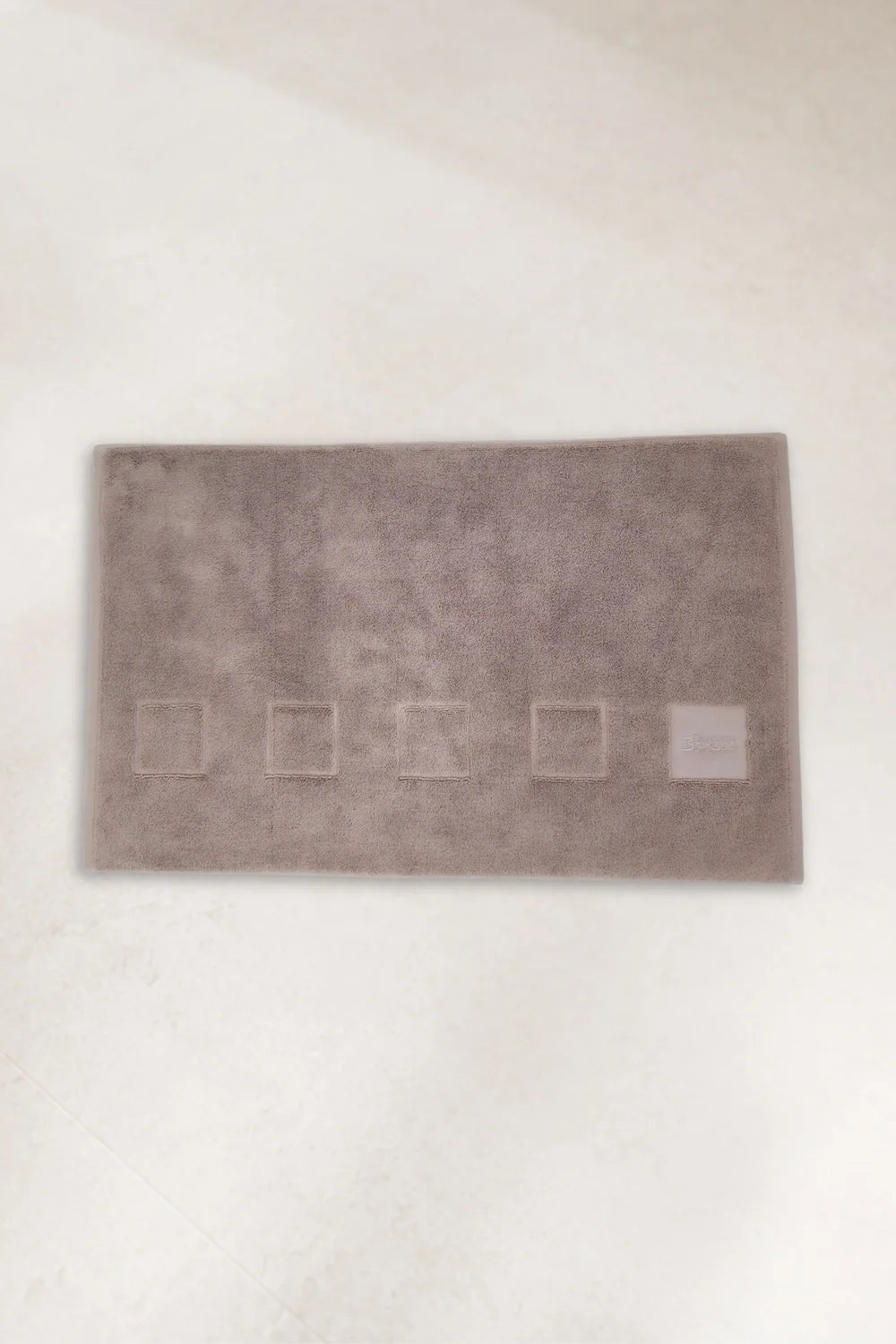 Bamboo-Cotton Bath Mat – Soft, Absorbent & Made to Match
