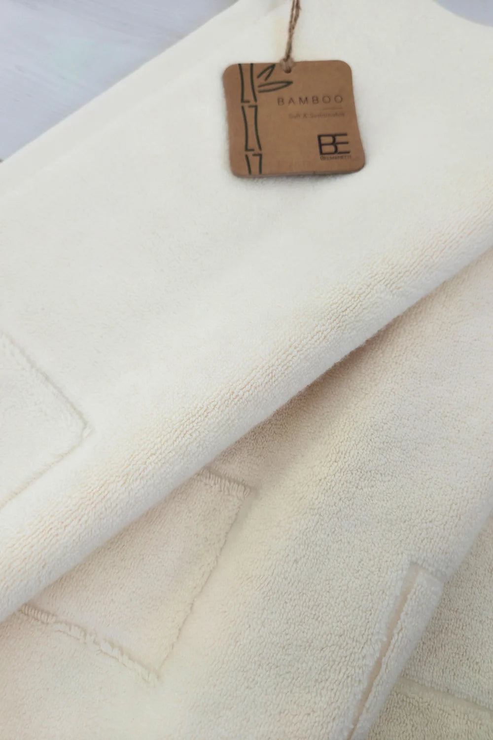 Bamboo-Cotton Bath Mat – Soft, Absorbent & Made to Match