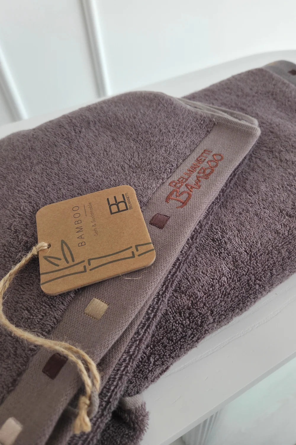Bamboo-Cotton Towel – Velvety Soft, Made in Europe