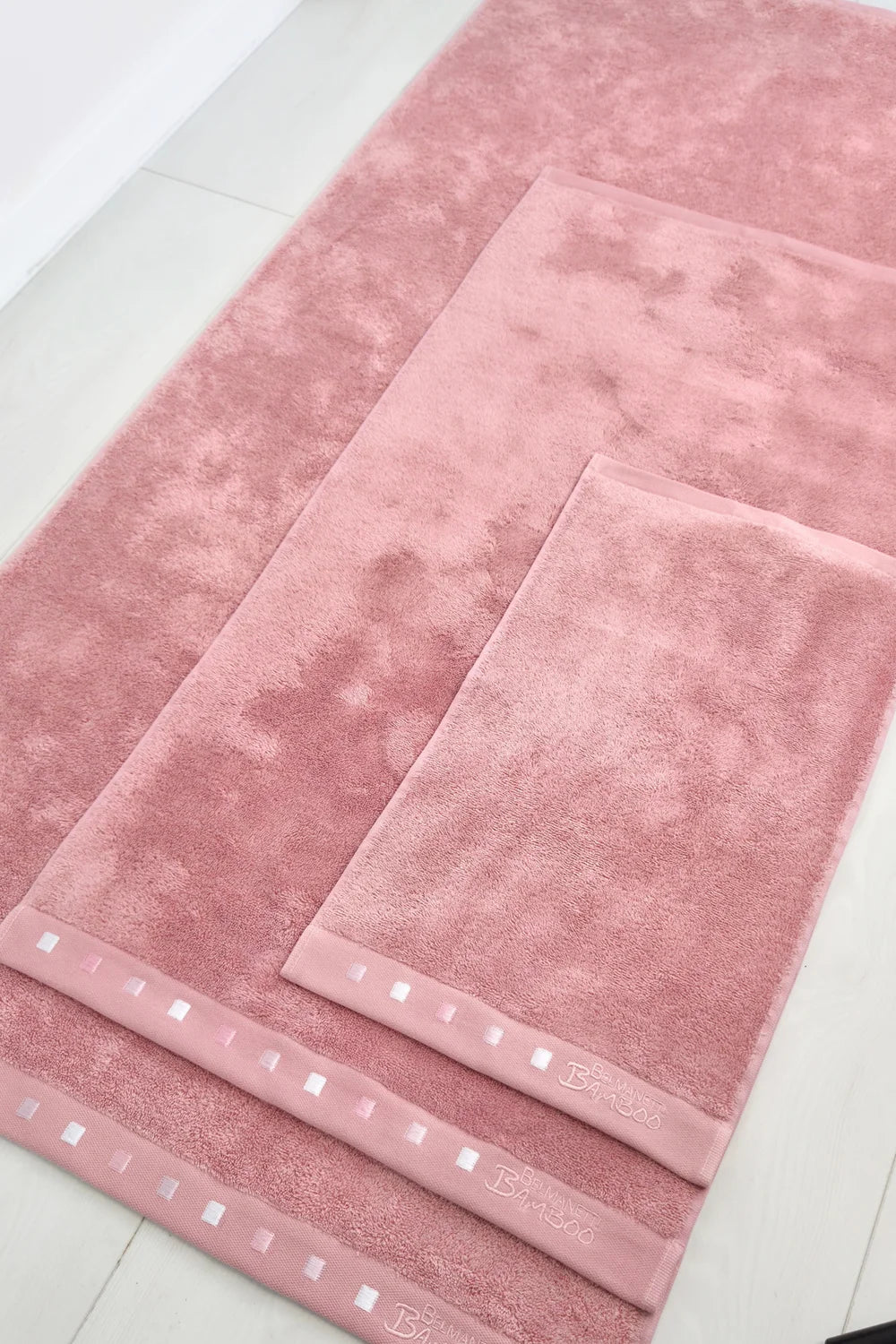 3-piece Bamboo Cotton Towel Set