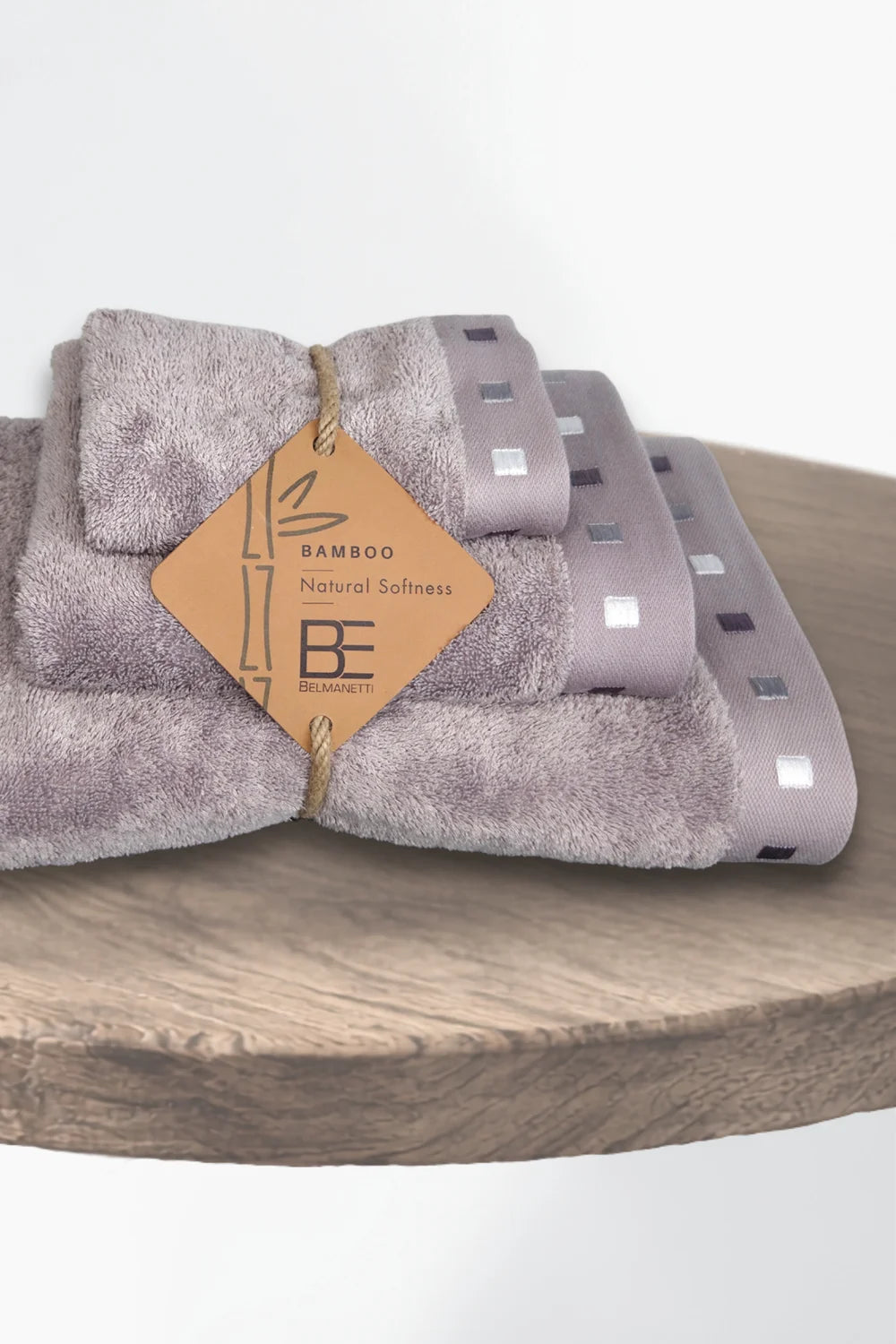 3-piece Bamboo Cotton Towel Set