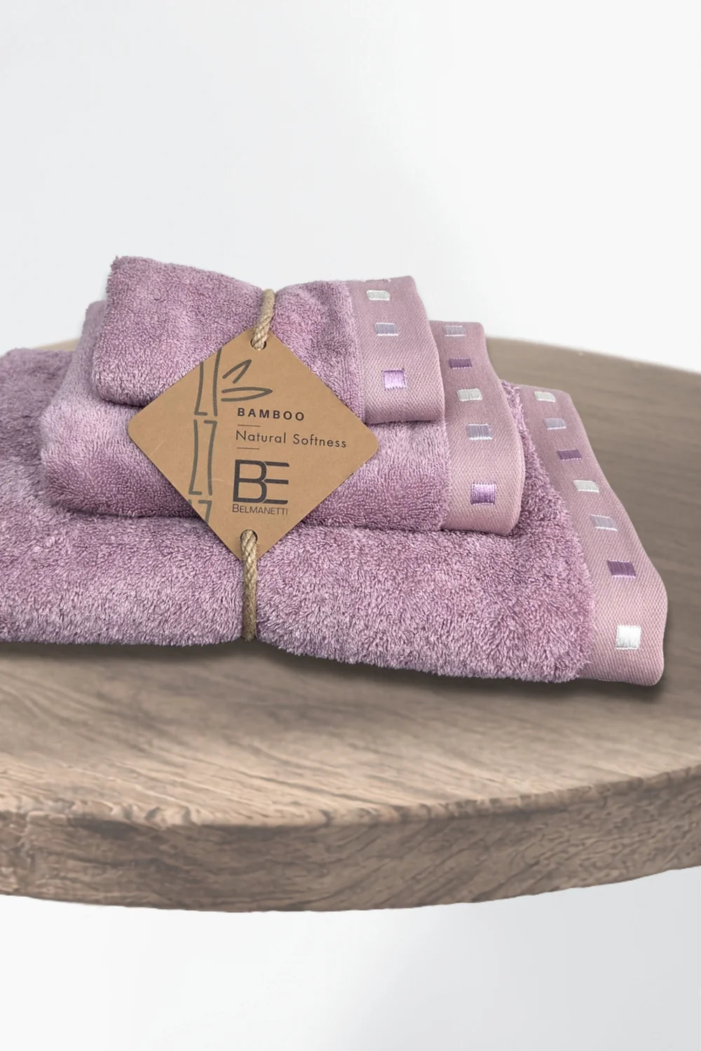3-piece Bamboo Cotton Towel Set