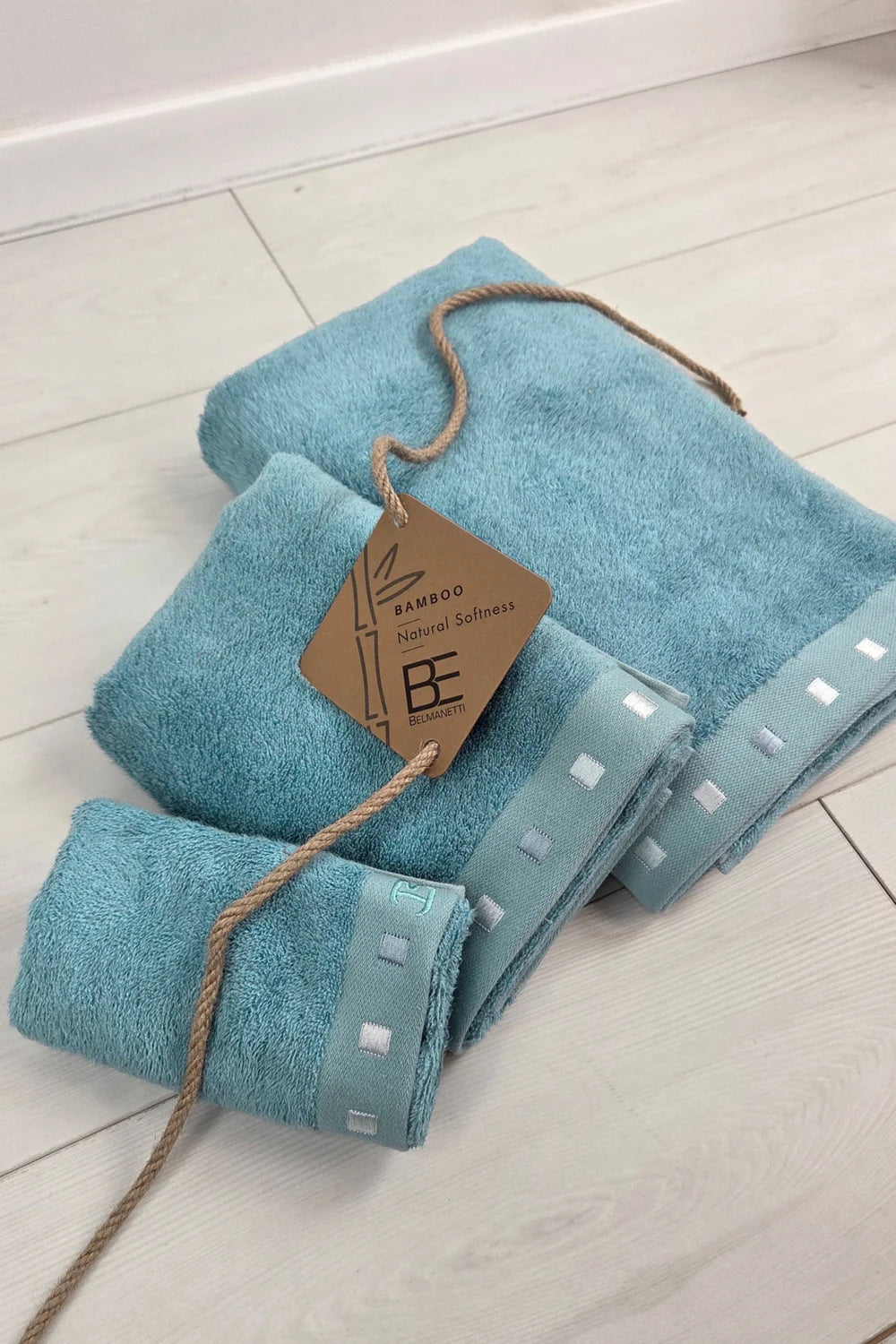 3-piece Bamboo Cotton Towel Set