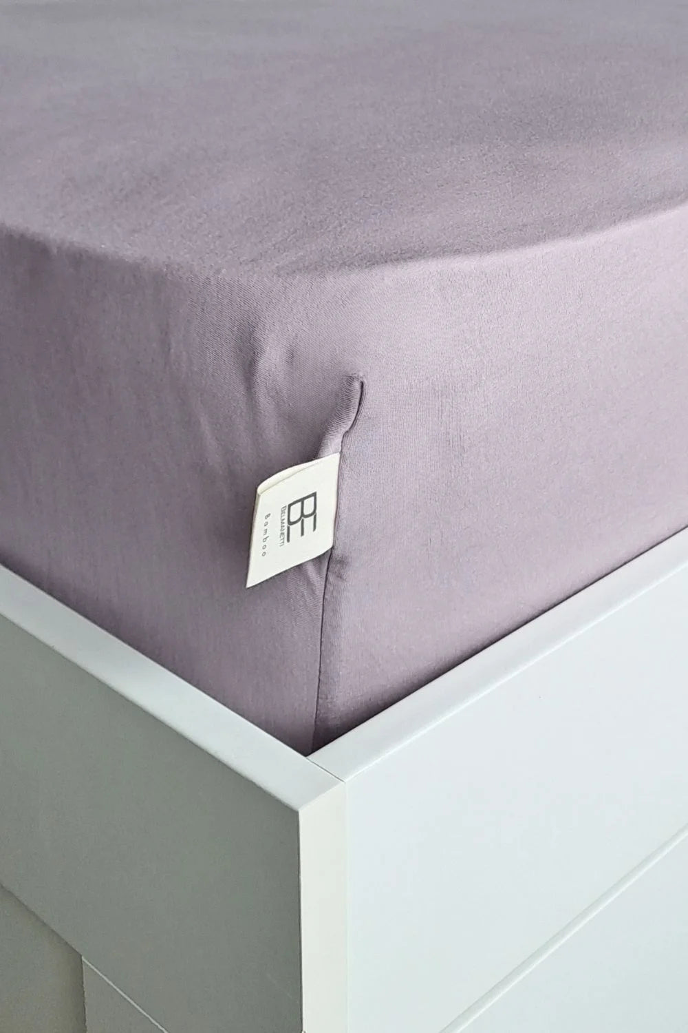 Belmanetti Bamboo Cotton Fitted Bed Sheet Luxe in gray - Fast EU shipping