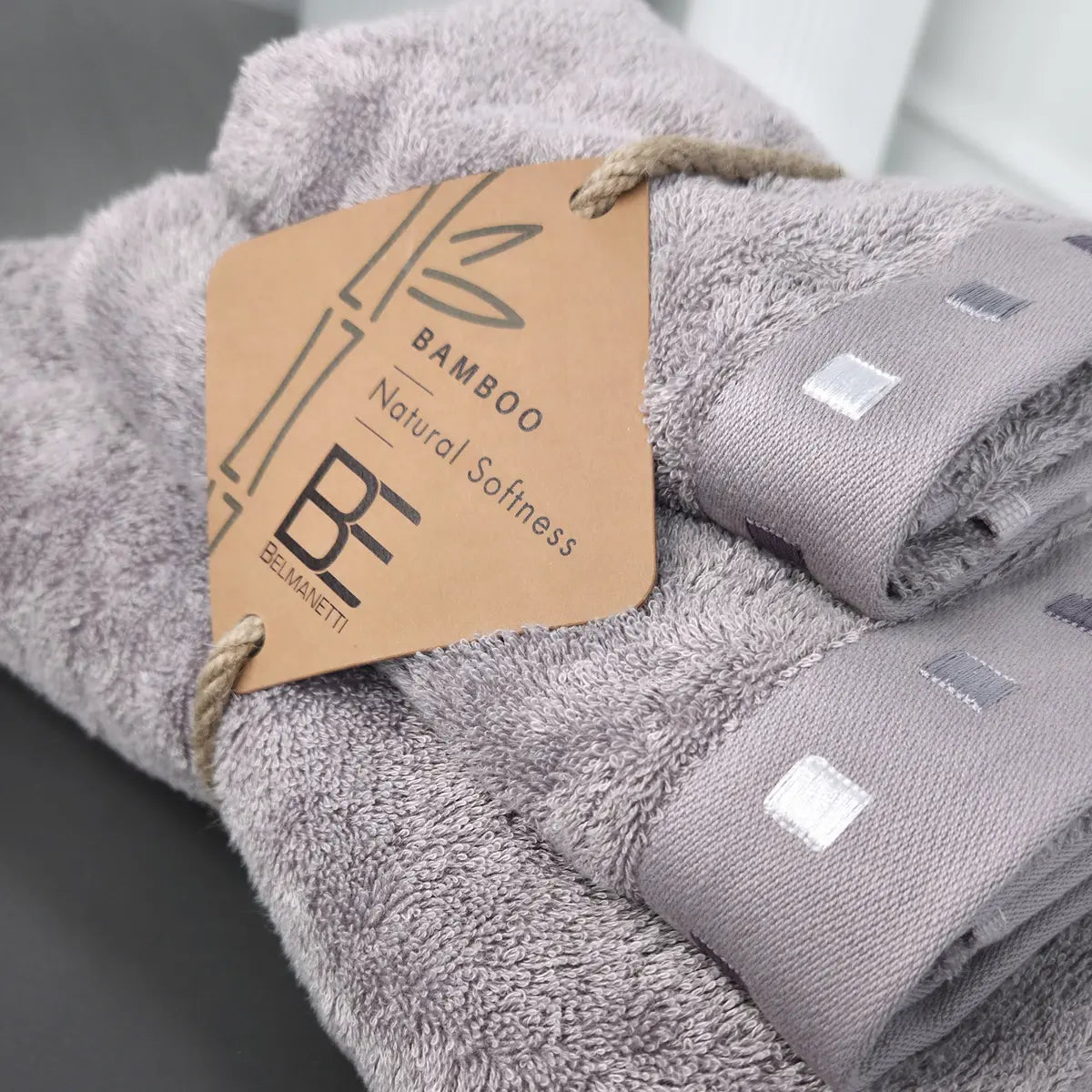 3-piece Bamboo-Cotton Towel Set
