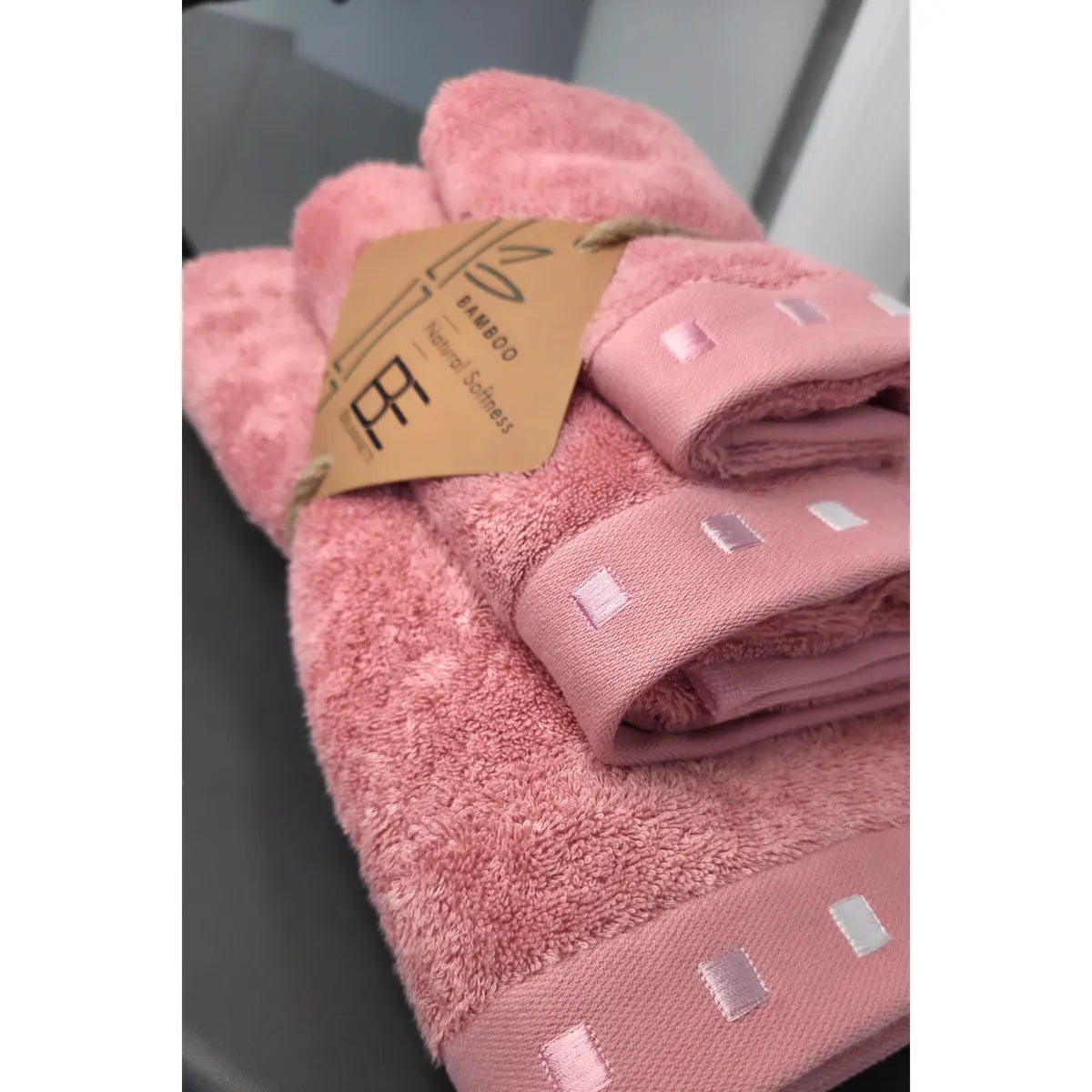 3-piece Bamboo-Cotton Towel Set