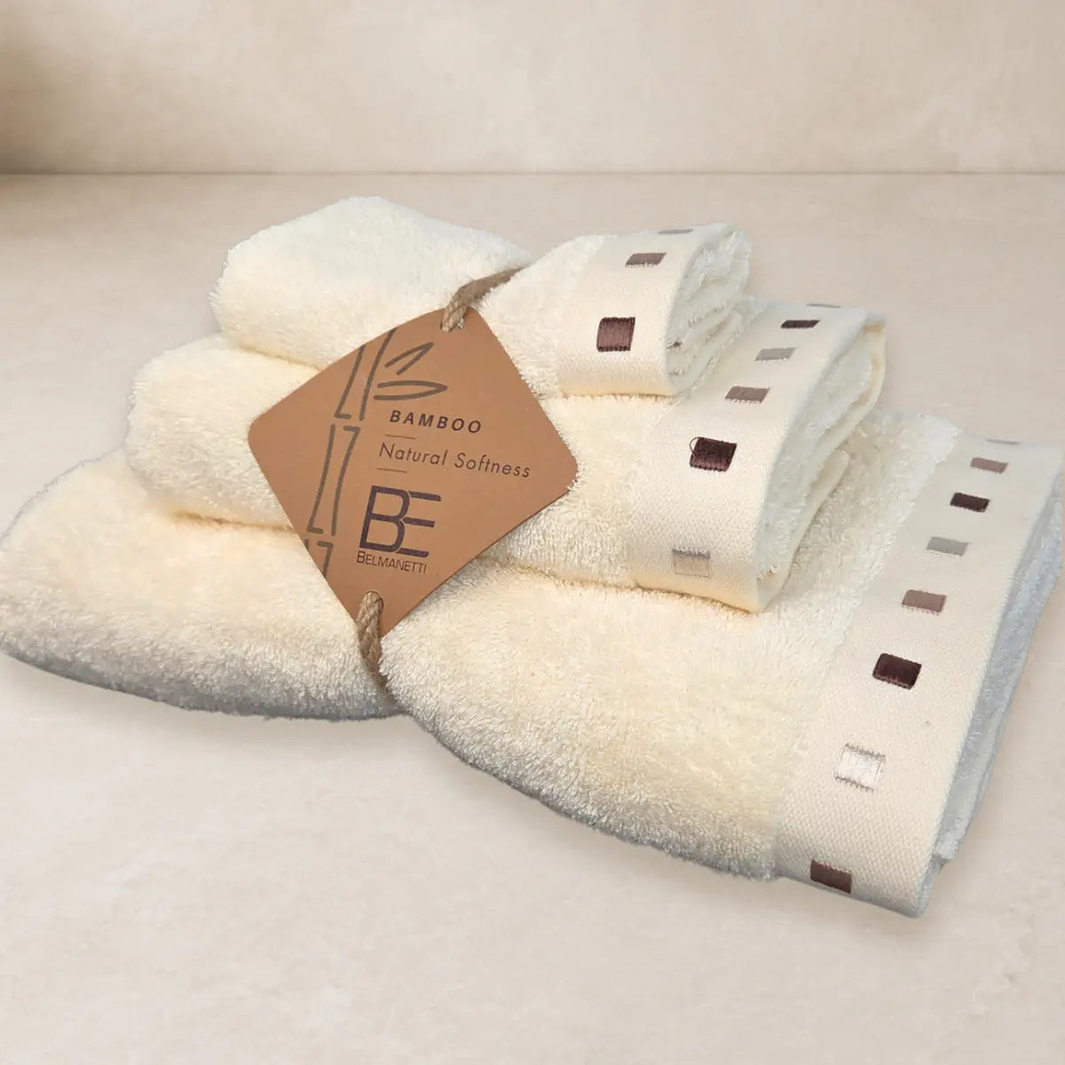 3-piece Bamboo-Cotton Towel Set