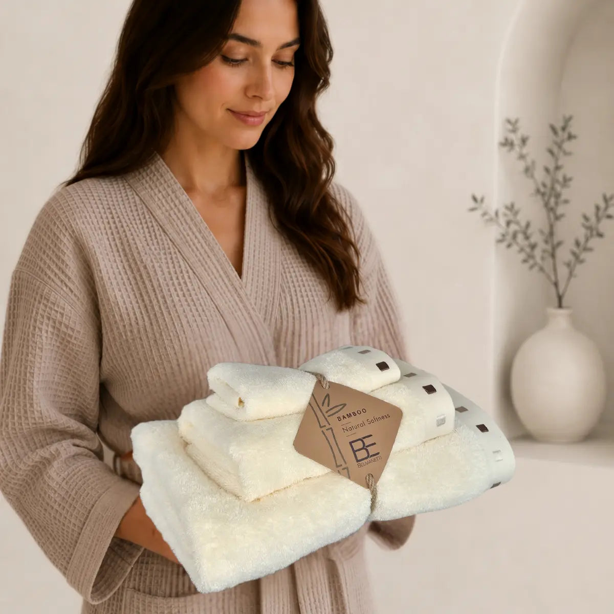 3-piece Bamboo-Cotton Towel Set