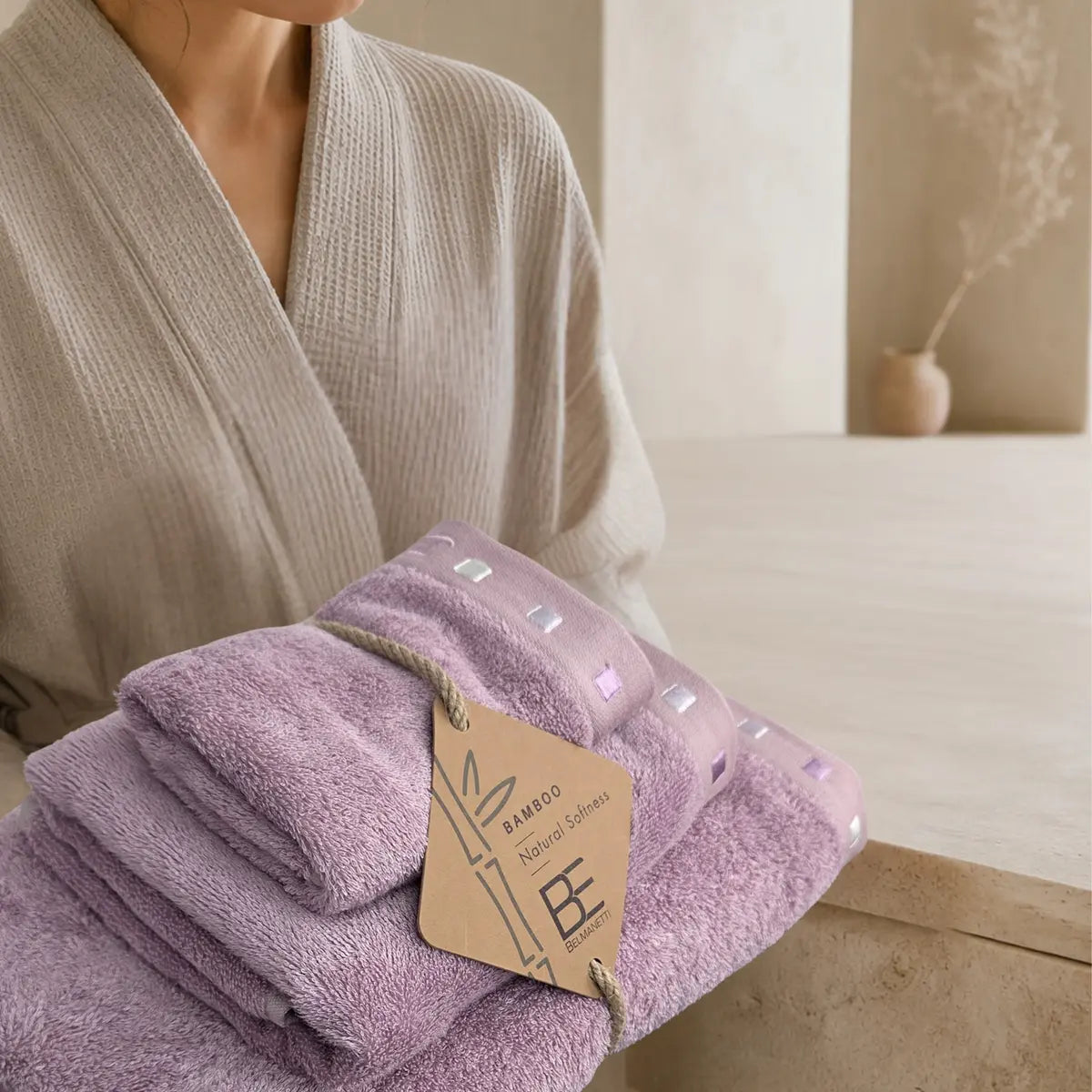 3-piece Bamboo-Cotton Towel Set