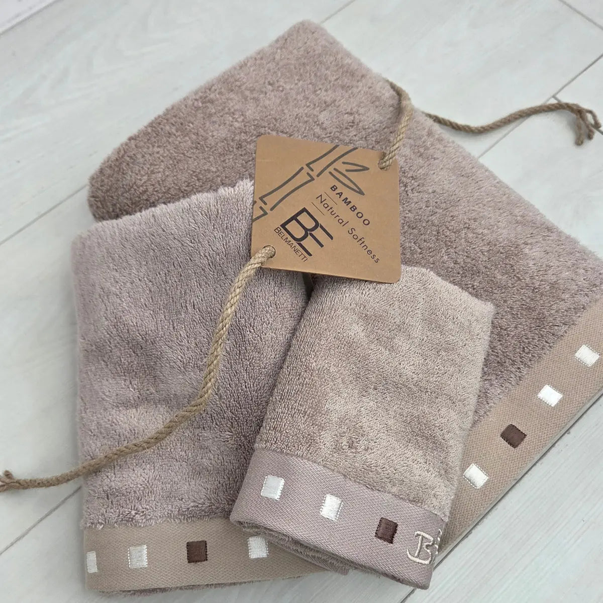 3-piece Bamboo-Cotton Towel Set