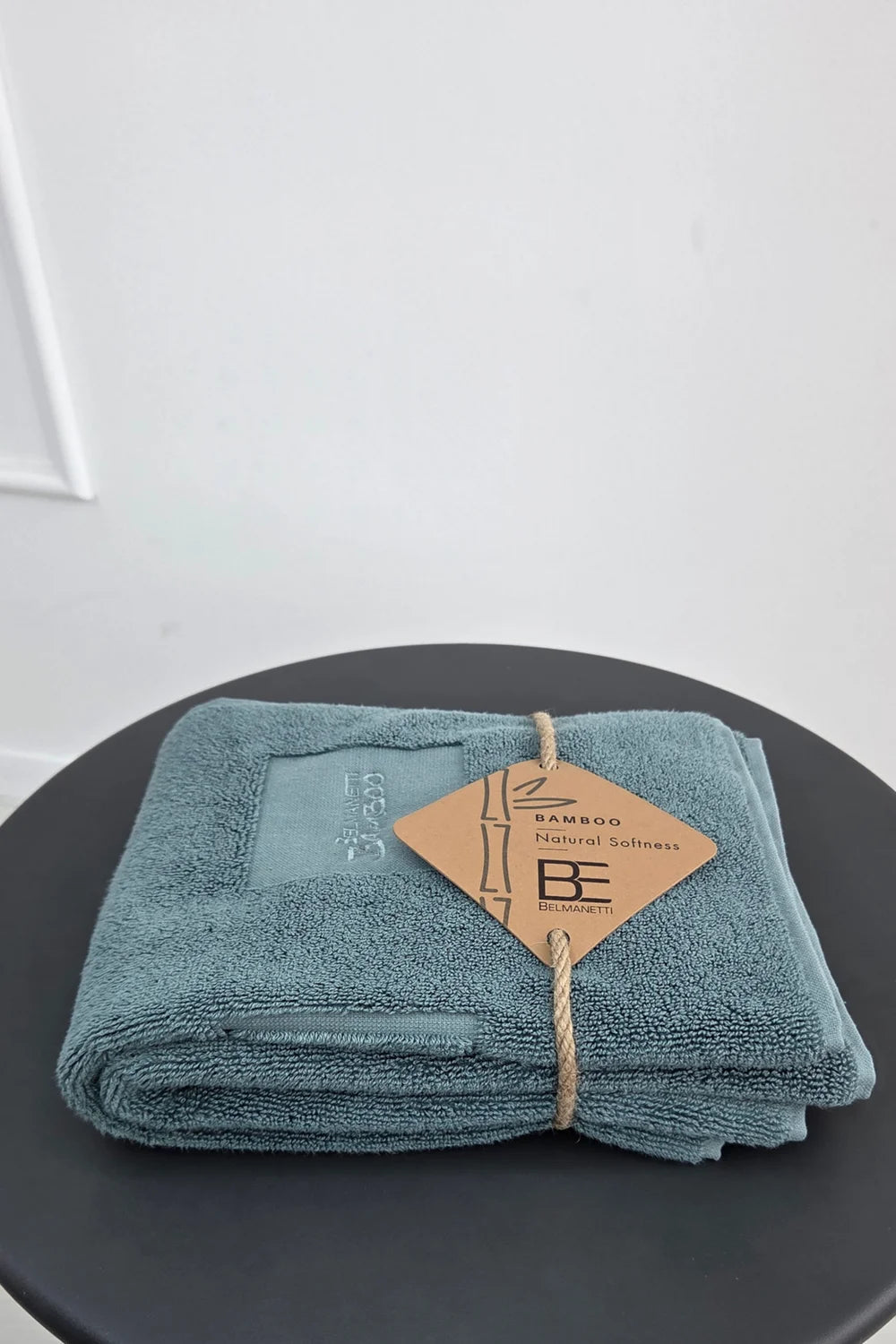 Bath Mat Duo Pack – 2 Matching Bamboo-Cotton Mats