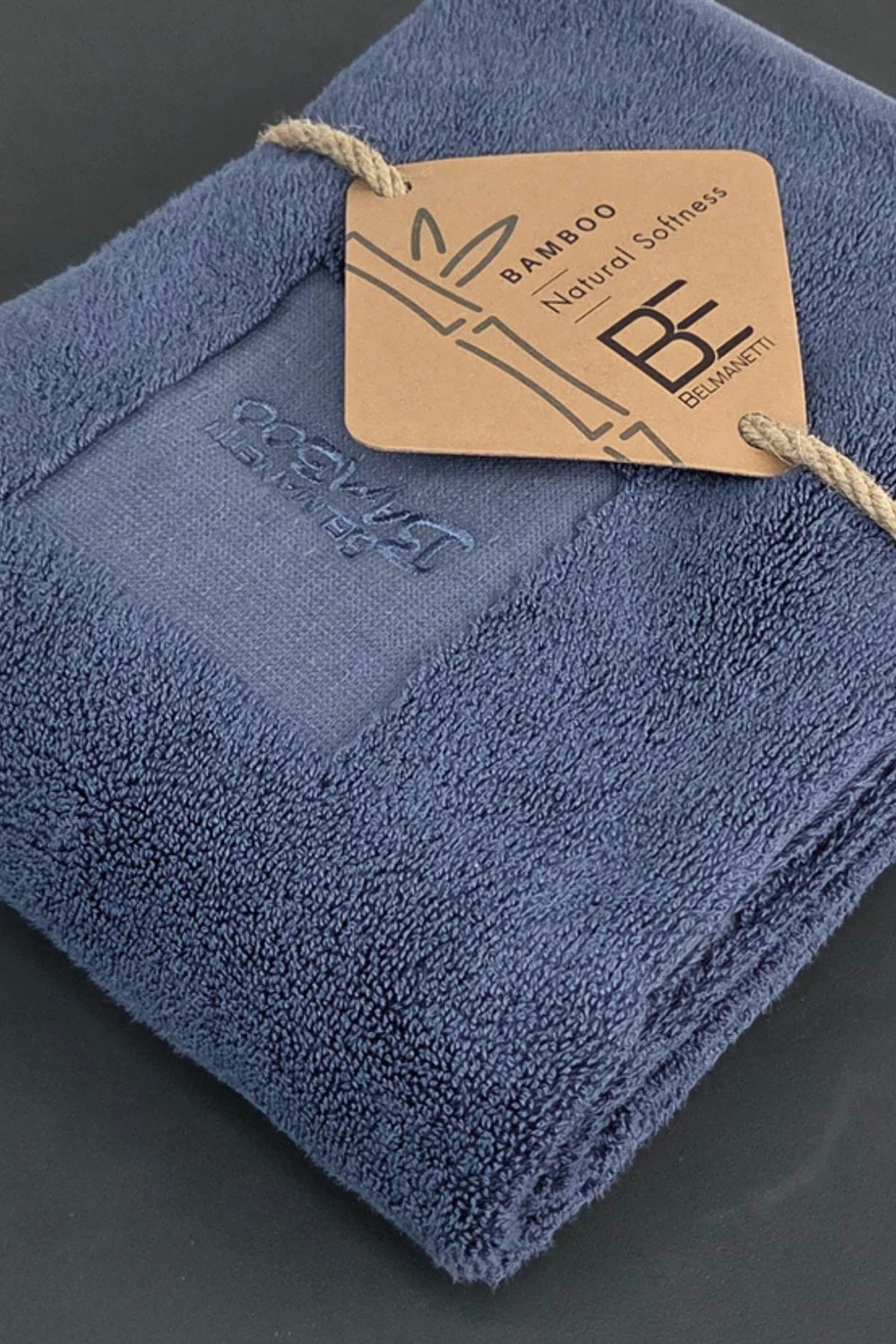 Bath Mat Duo Pack – 2 Matching Bamboo-Cotton Mats