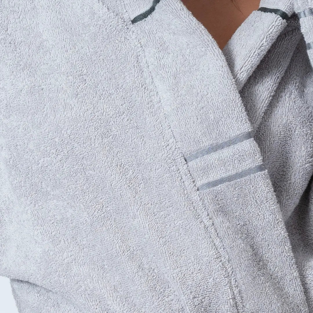Premium Cotton Terry bathrobe fabric loops