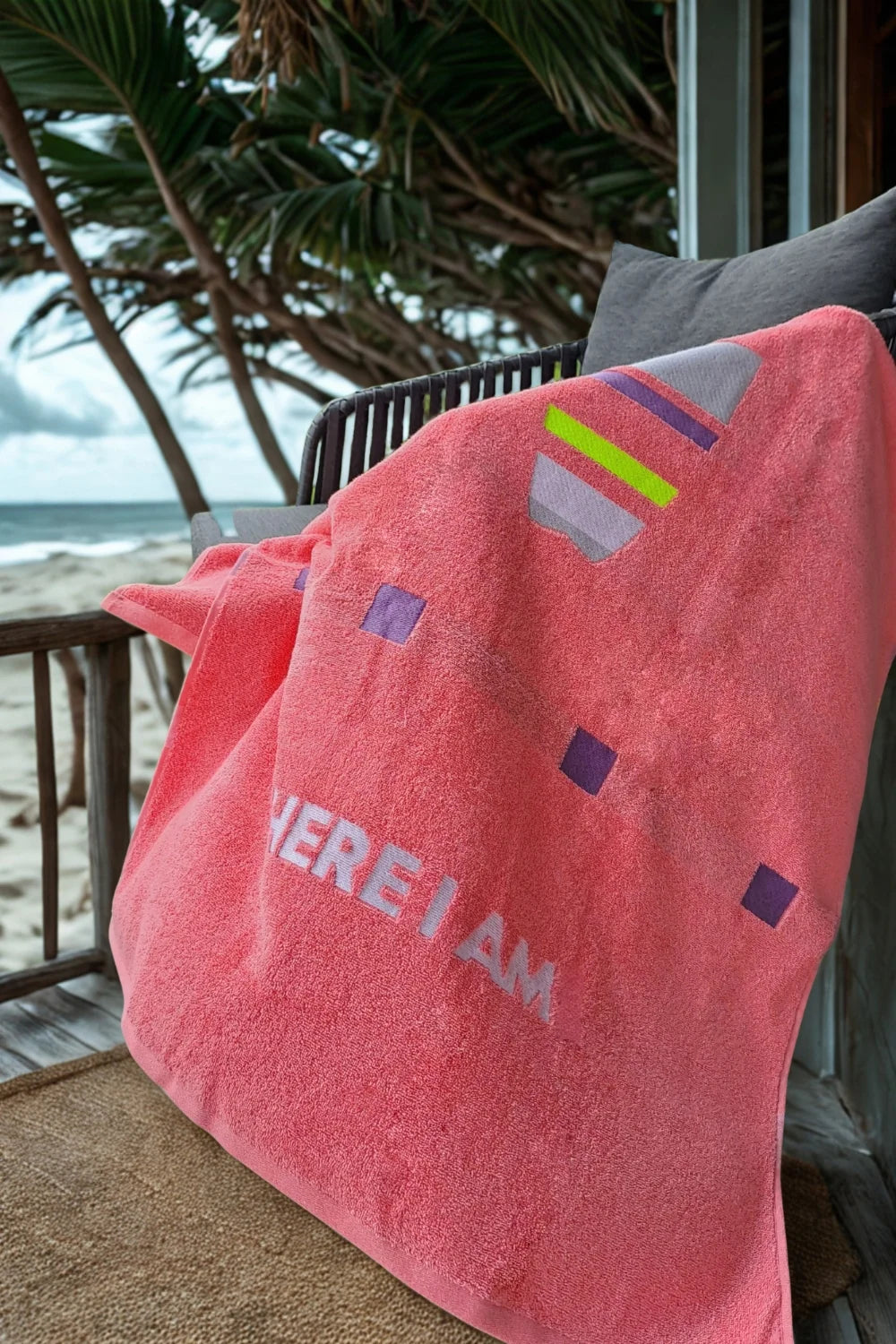 Belmanetti Surf Beach Towel Supersoft Cotton With - Fast EU shipping