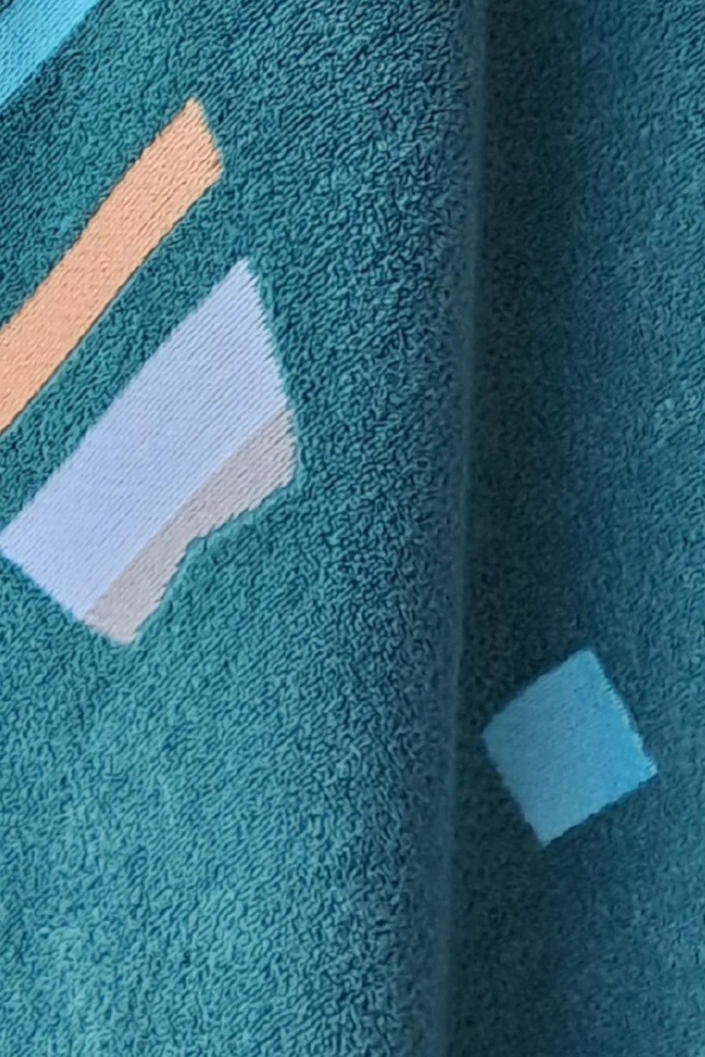 Belmanetti Surf Beach Towel Supersoft Cotton With in Deep Cobalt - Everyday spa comfort