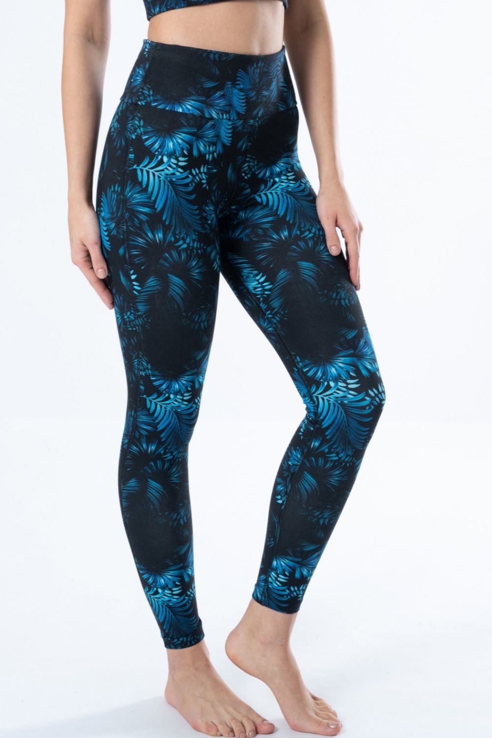 BeGreenie G604 Begreenie Printed Leggins Full Length in XS - Sustainable fabric