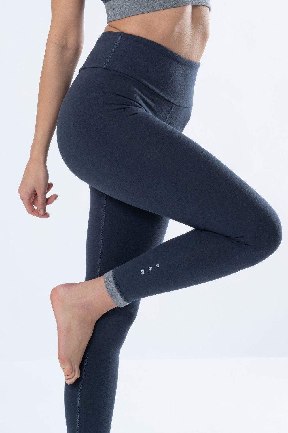 BeGreenie G601 Begreenie Leggings 7 8 Length in Green - Everyday spa comfort