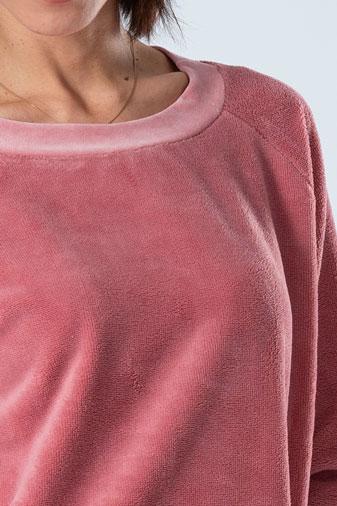 Belmanetti Womens Bamboo Warming Home Dress in Dark Magenta - Free returns