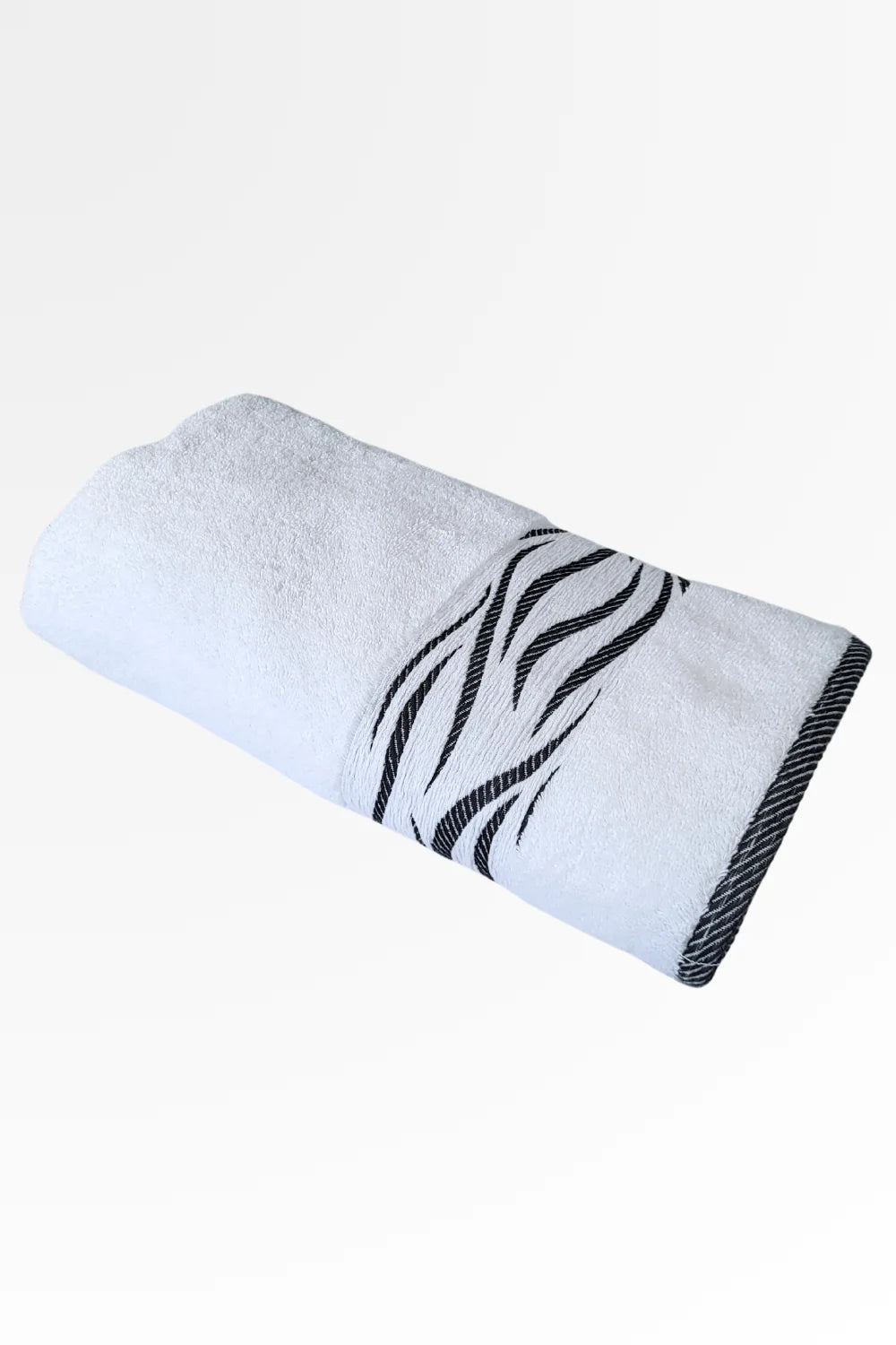 Belmanetti Premium Cotton Terry Towel Wave Design - Ideal for spa and home
