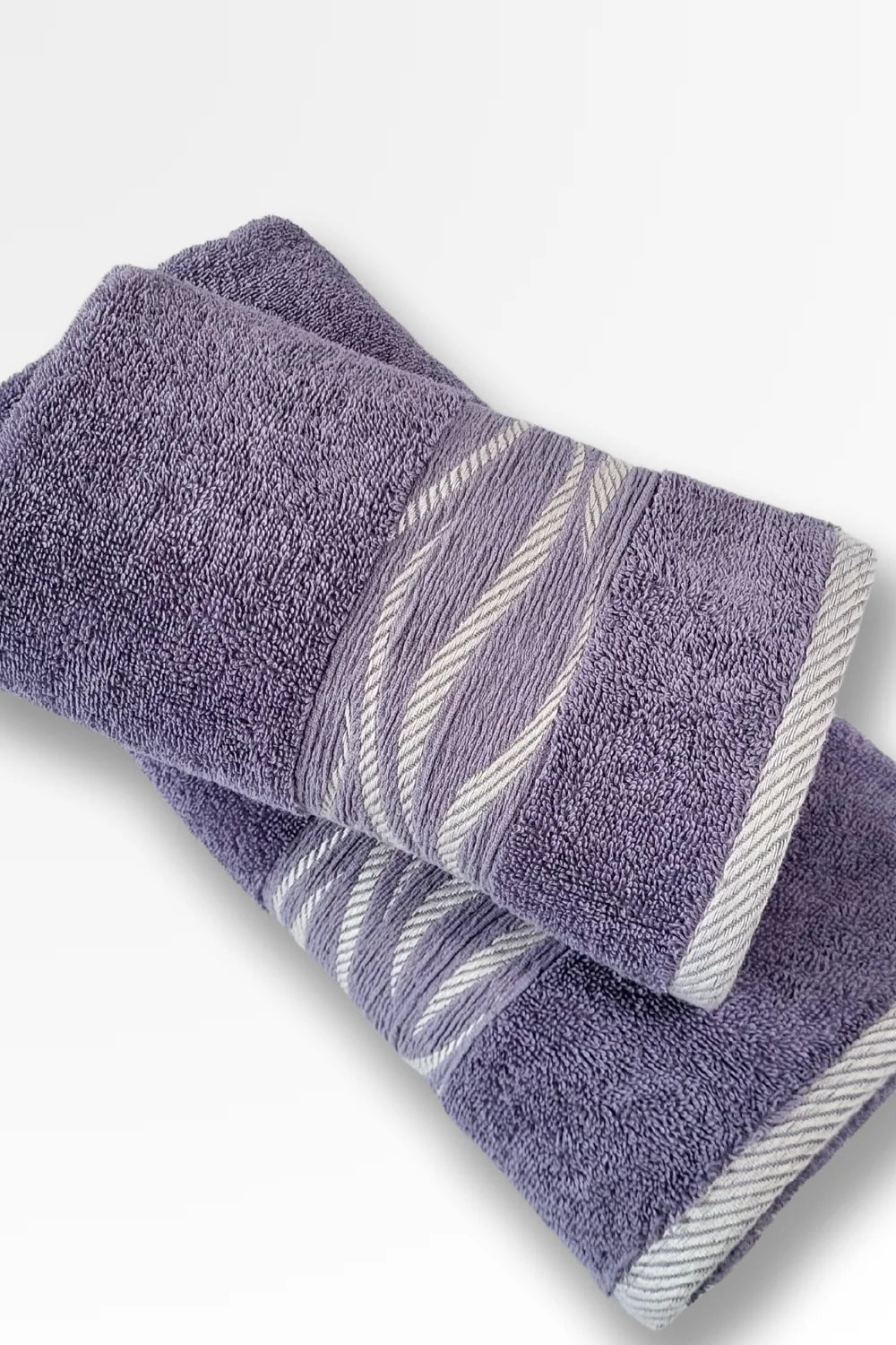 Belmanetti Premium Cotton Terry Towel Wave Design - Year-round coziness