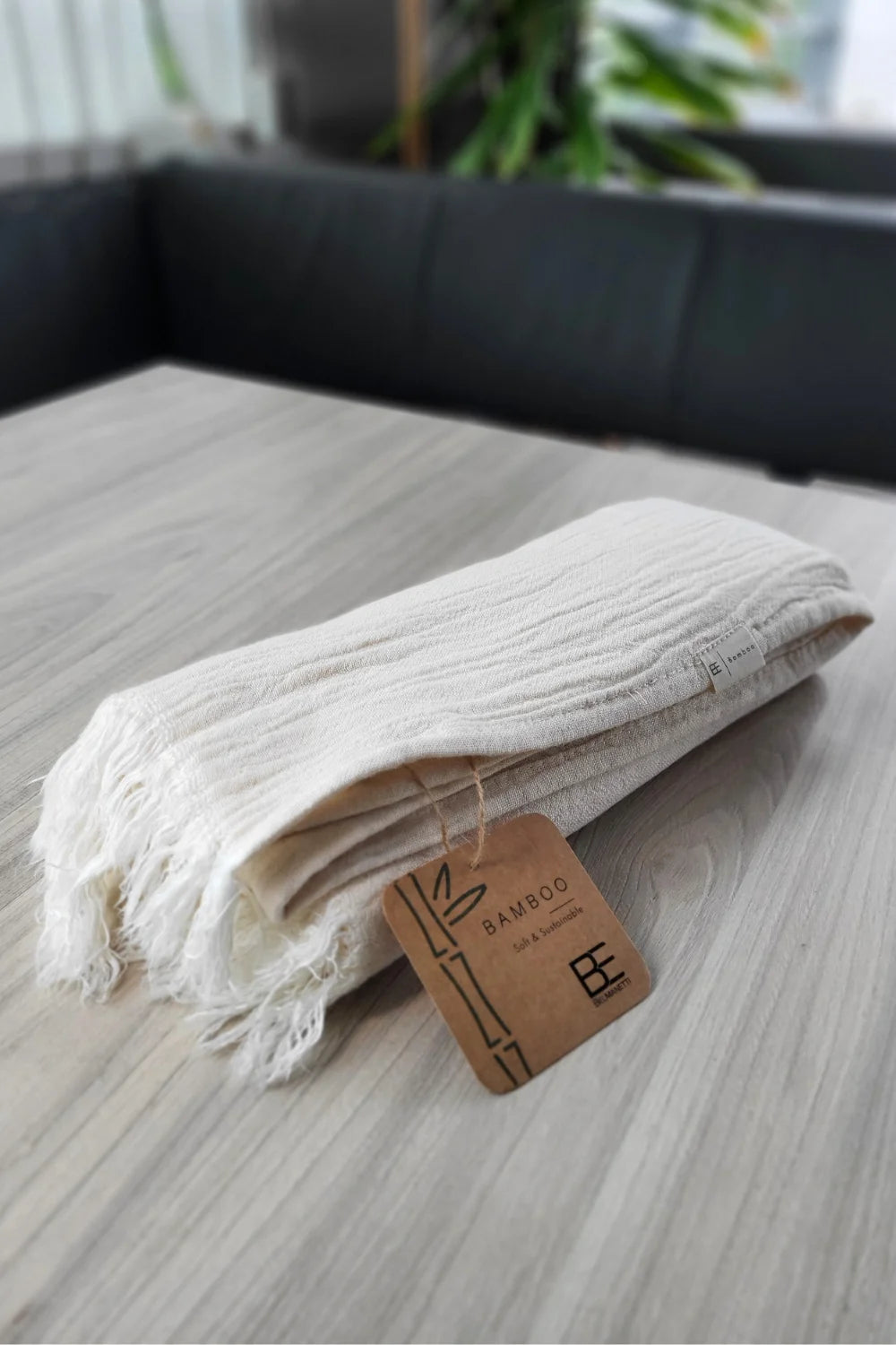 Belmanetti Bamboo Cotton Multifunction Towel - Free returns