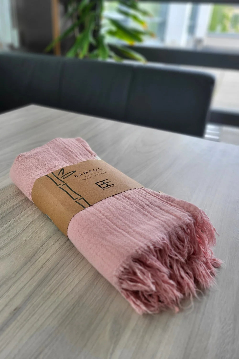 Belmanetti Bamboo Cotton Multifunction Towel - Lounge-ready comfort