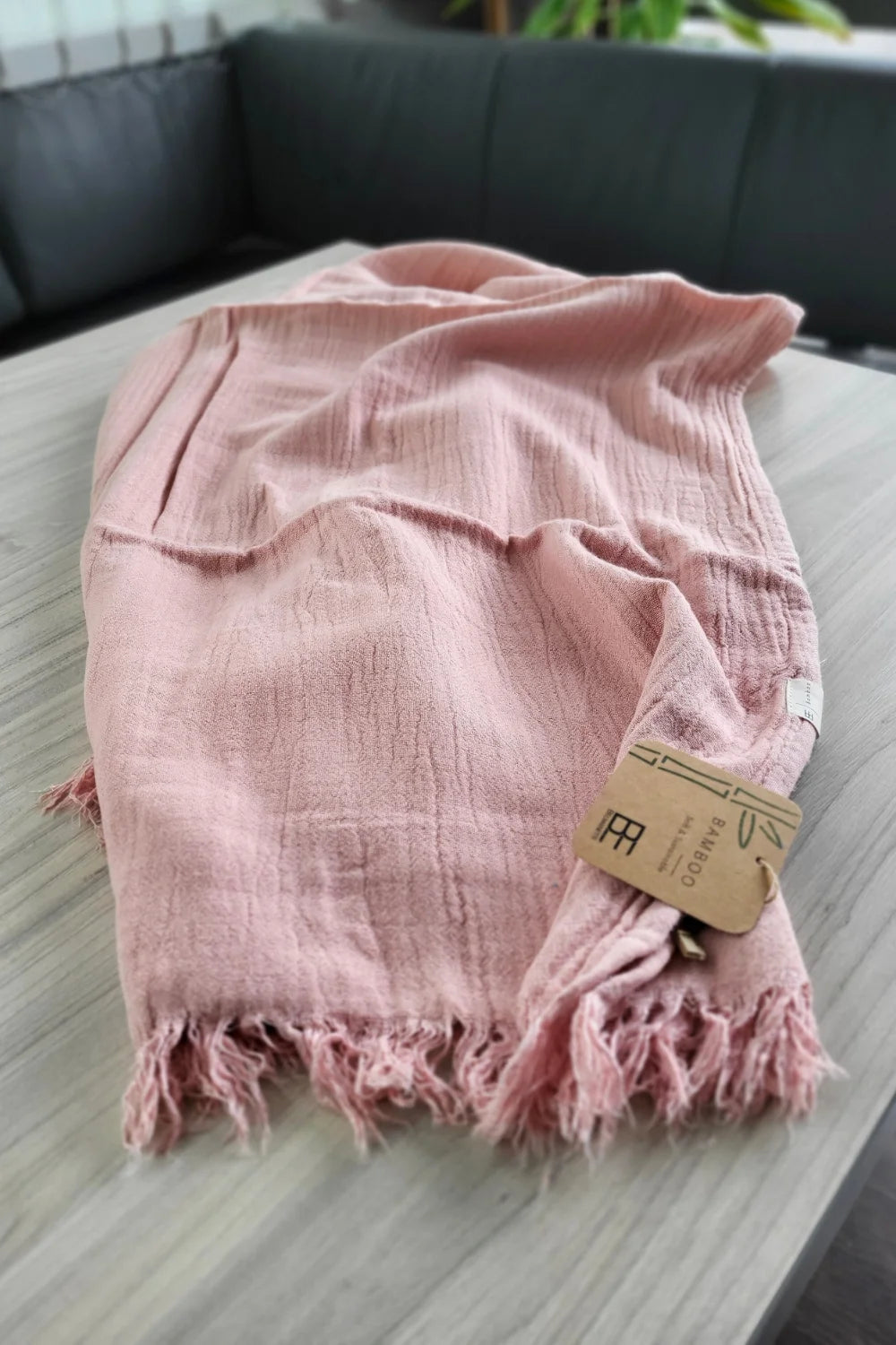 Belmanetti Bamboo Cotton Multifunction Towel - Year-round coziness