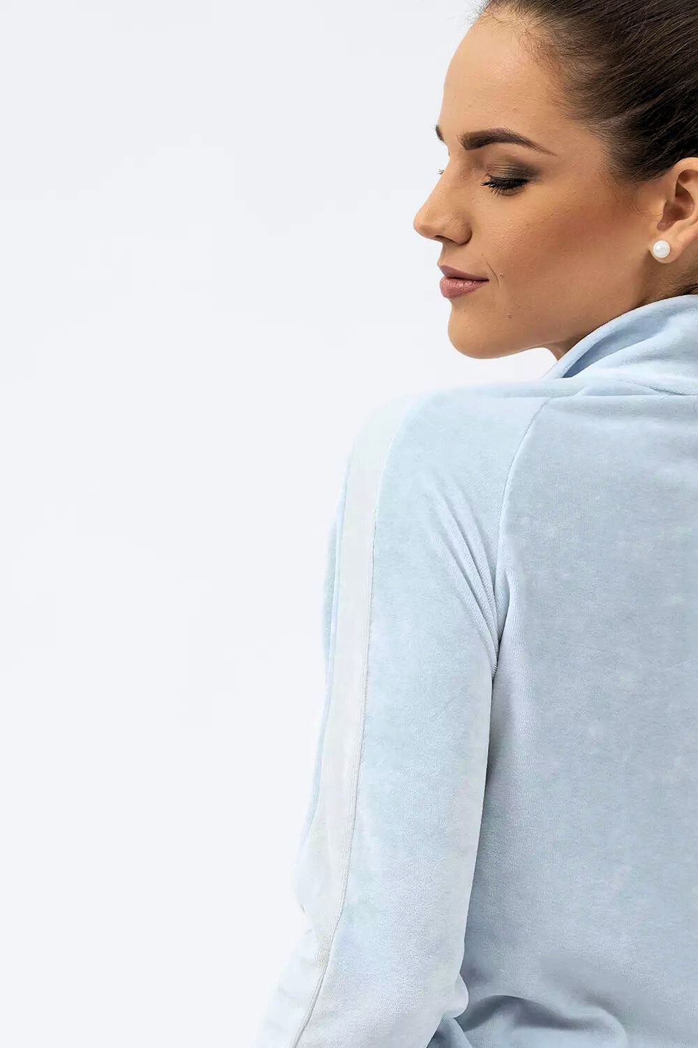 Belmanetti Bamboo Blend Nicky Velour Sweatsuit in Shark - Fast EU shipping