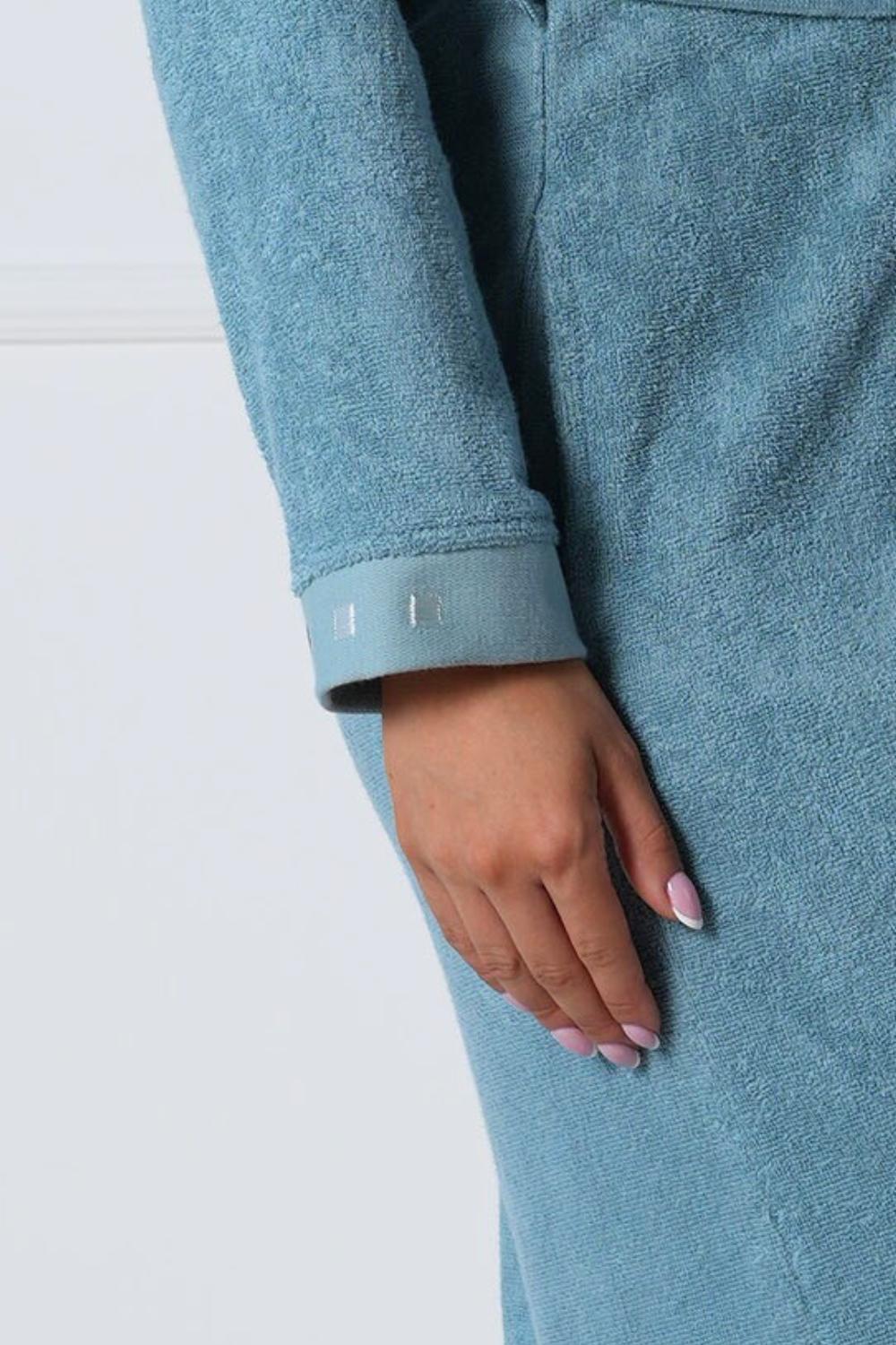 Belmanetti Eco Friendly Bamboo Cotton Shawl Collar in Cream - Gift-ready packaging