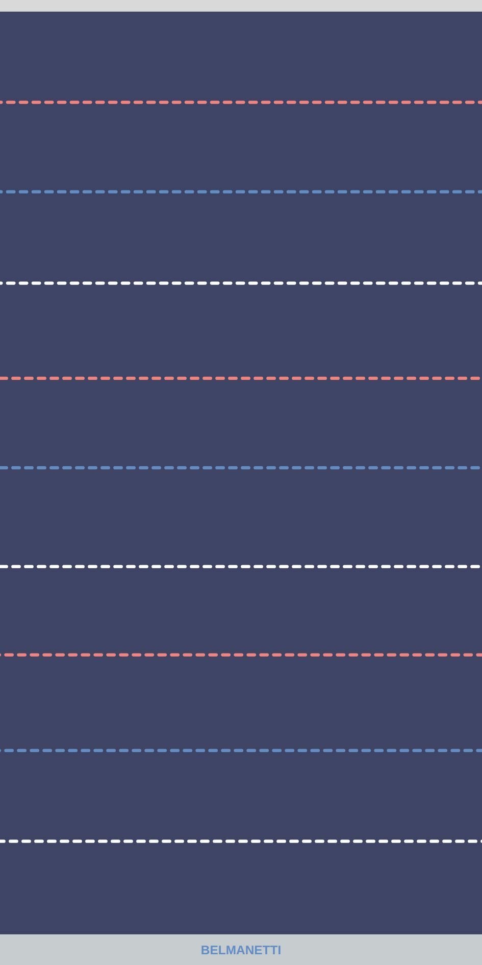 Belmanetti Beach Towel Dash Stripe Supersoft Cotton - Long-lasting luxury