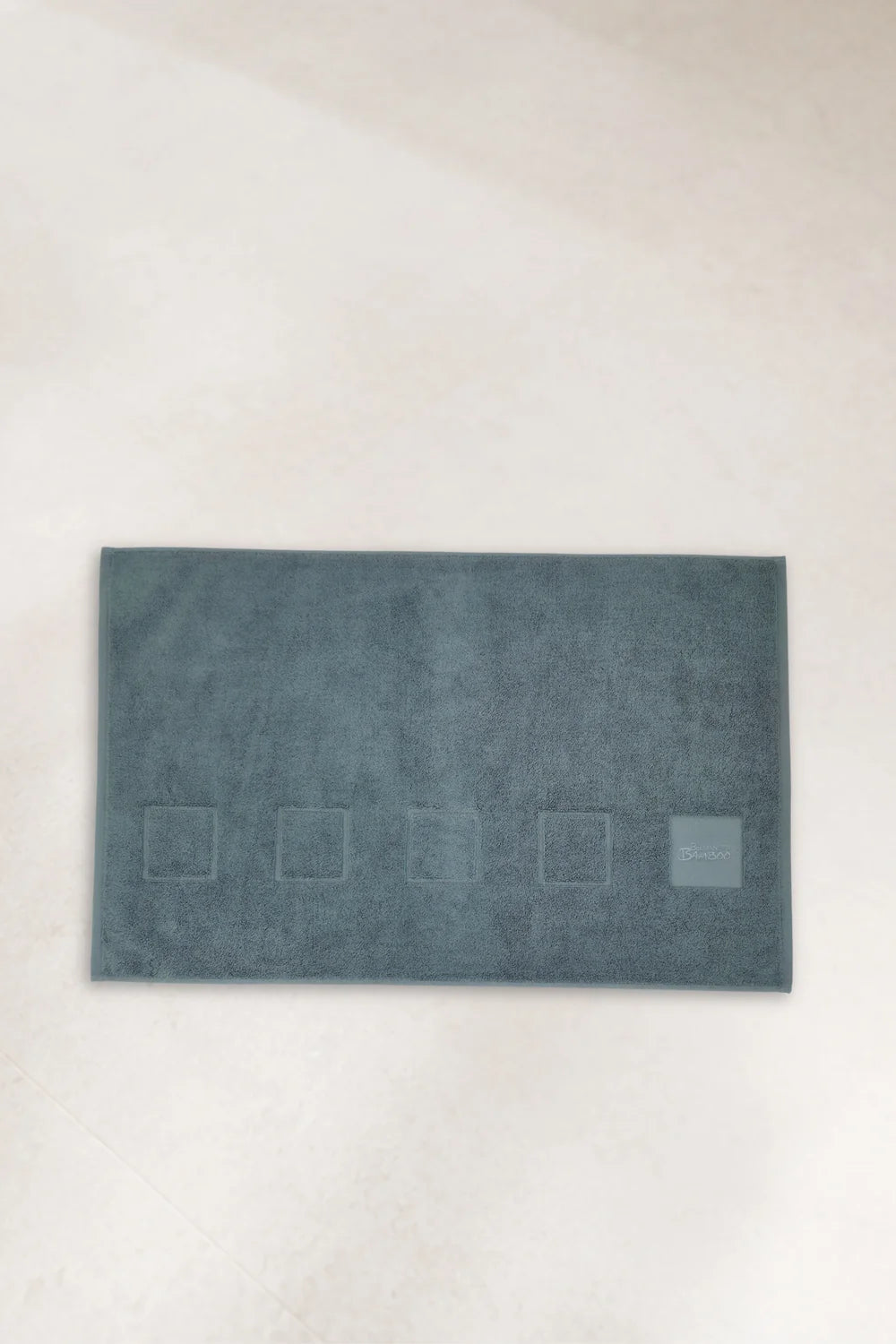 Bamboo-Cotton Bath Mat – Soft, Absorbent & Made to Match