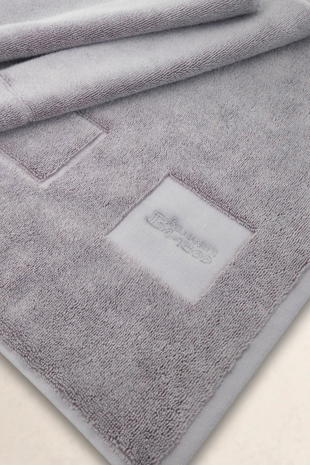 Bamboo-Cotton Bath Mat – Soft, Absorbent & Made to Match