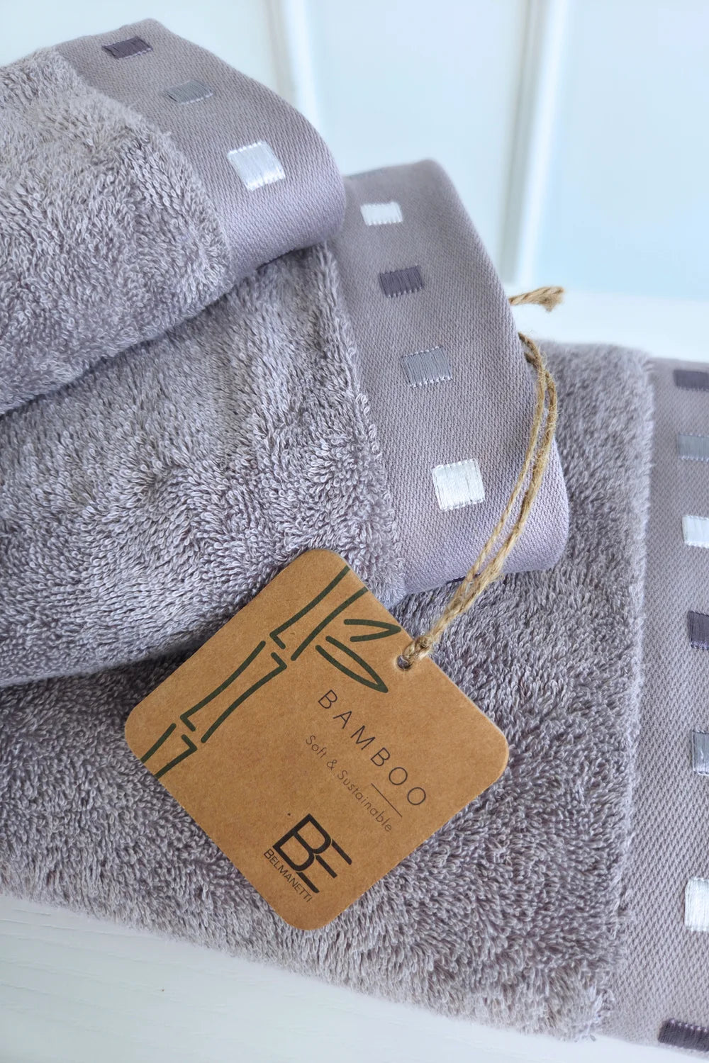 Bamboo-Cotton Towel – Velvety Soft, Made in Europe