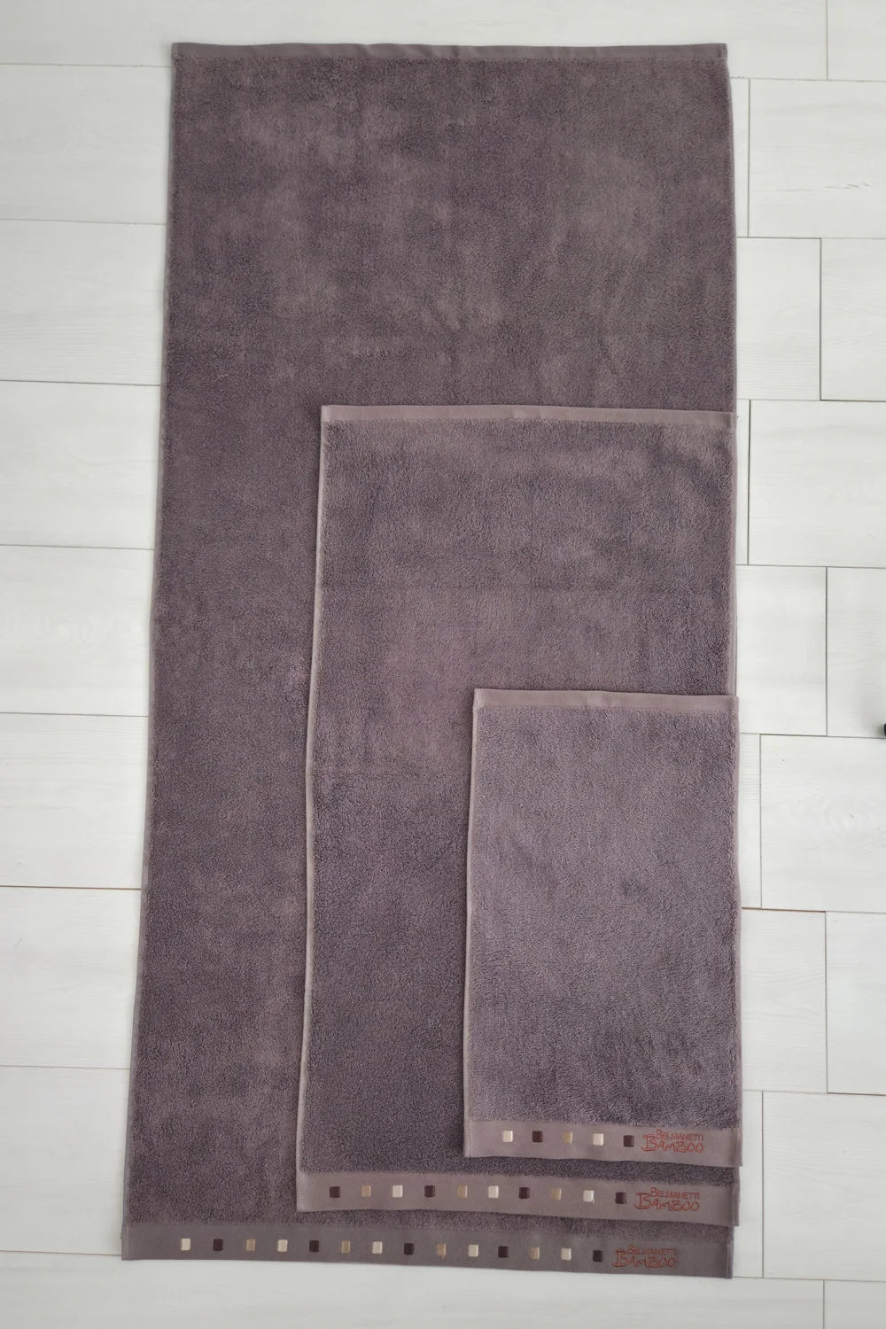 3-piece Bamboo Cotton Towel Set