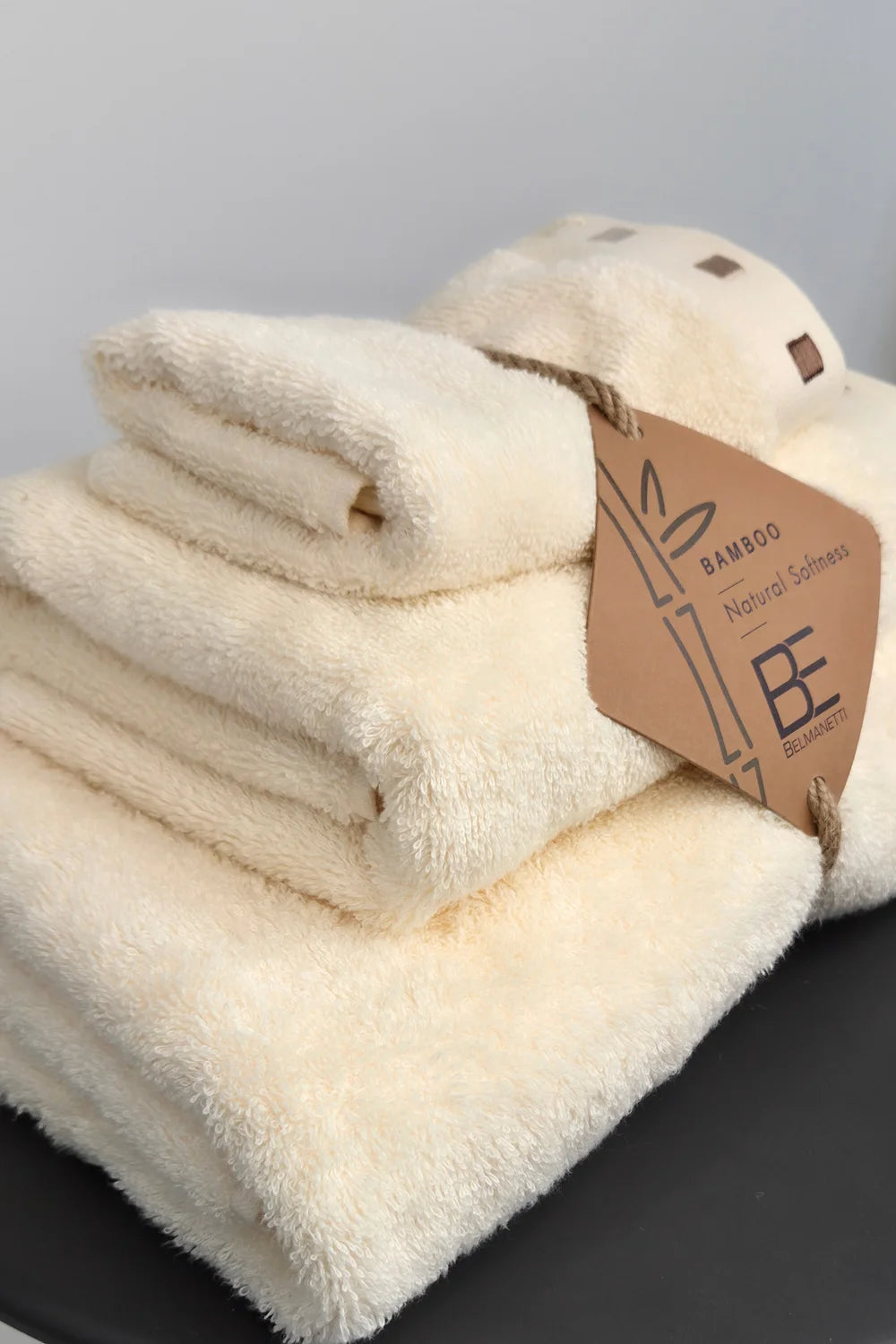 3-piece Bamboo Cotton Towel Set