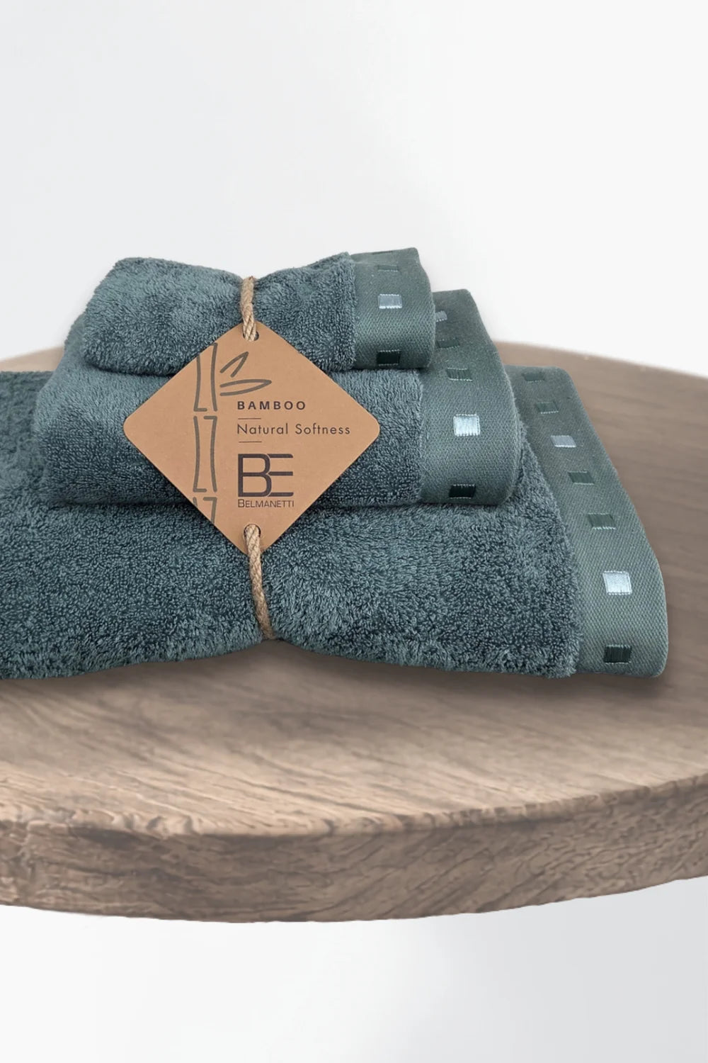 3-piece Bamboo Cotton Towel Set