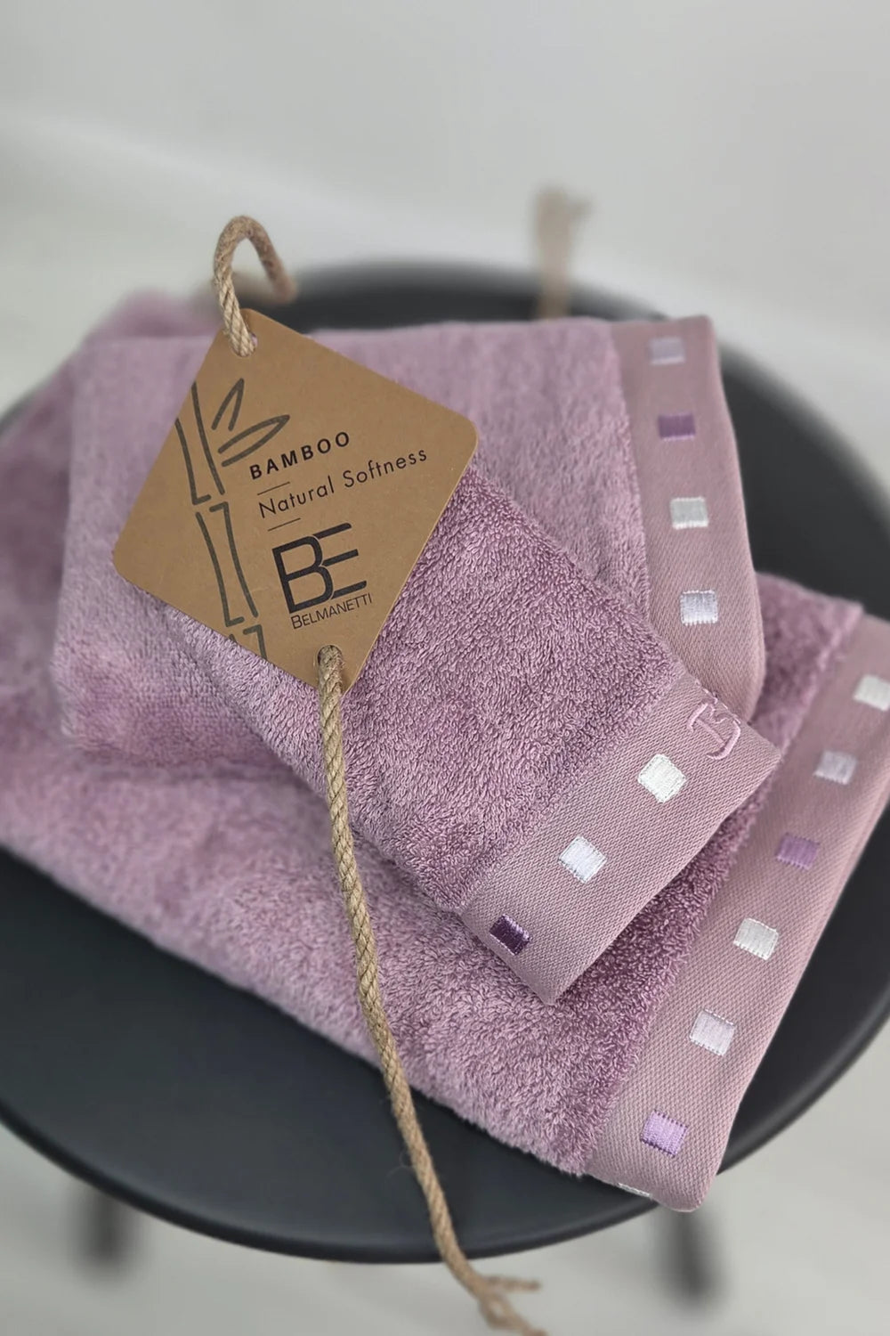 3-piece Bamboo Cotton Towel Set