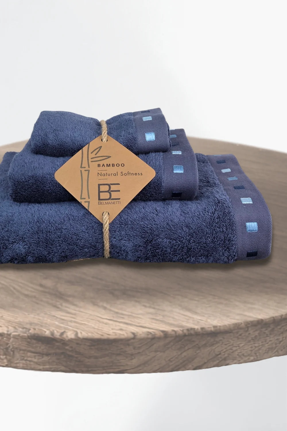 3-piece Bamboo Cotton Towel Set