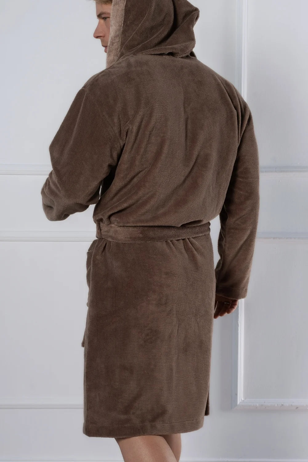 Hooded Men Bamboo Blend Robe