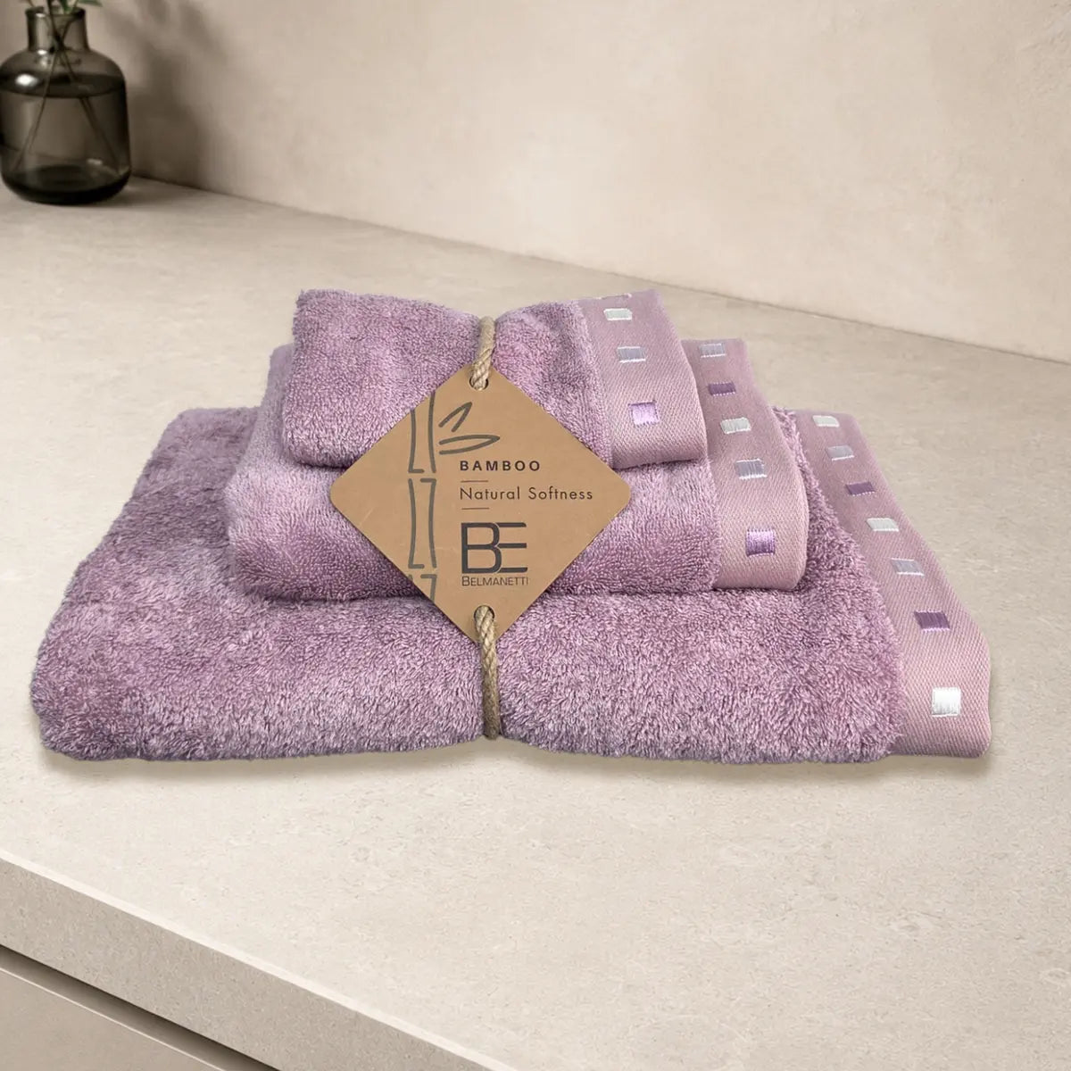 3-piece Bamboo-Cotton Towel Set