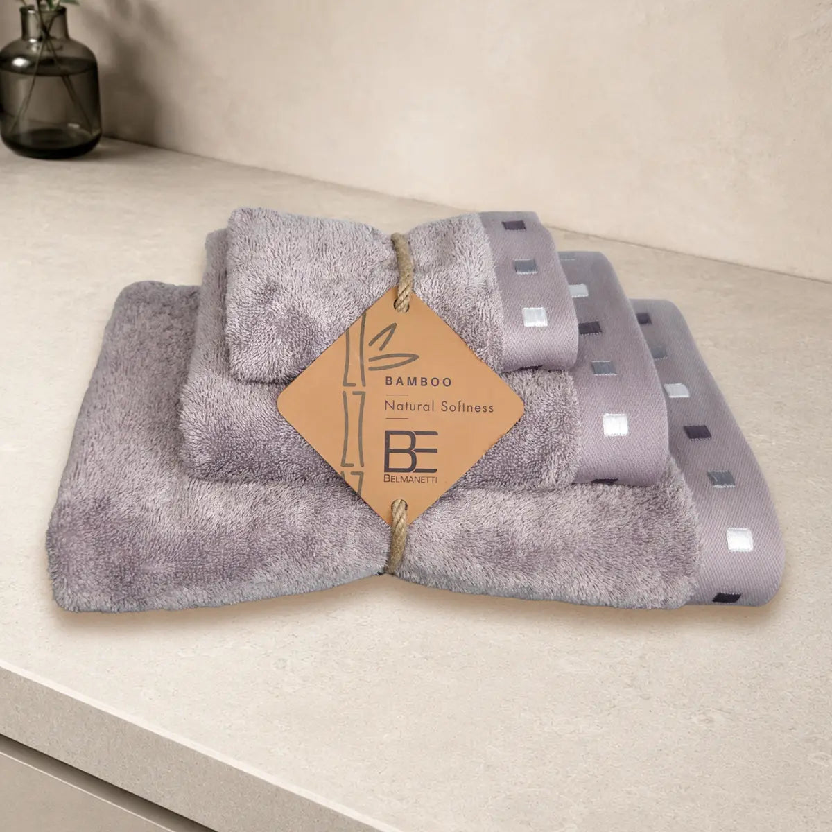 3-piece Bamboo-Cotton Towel Set
