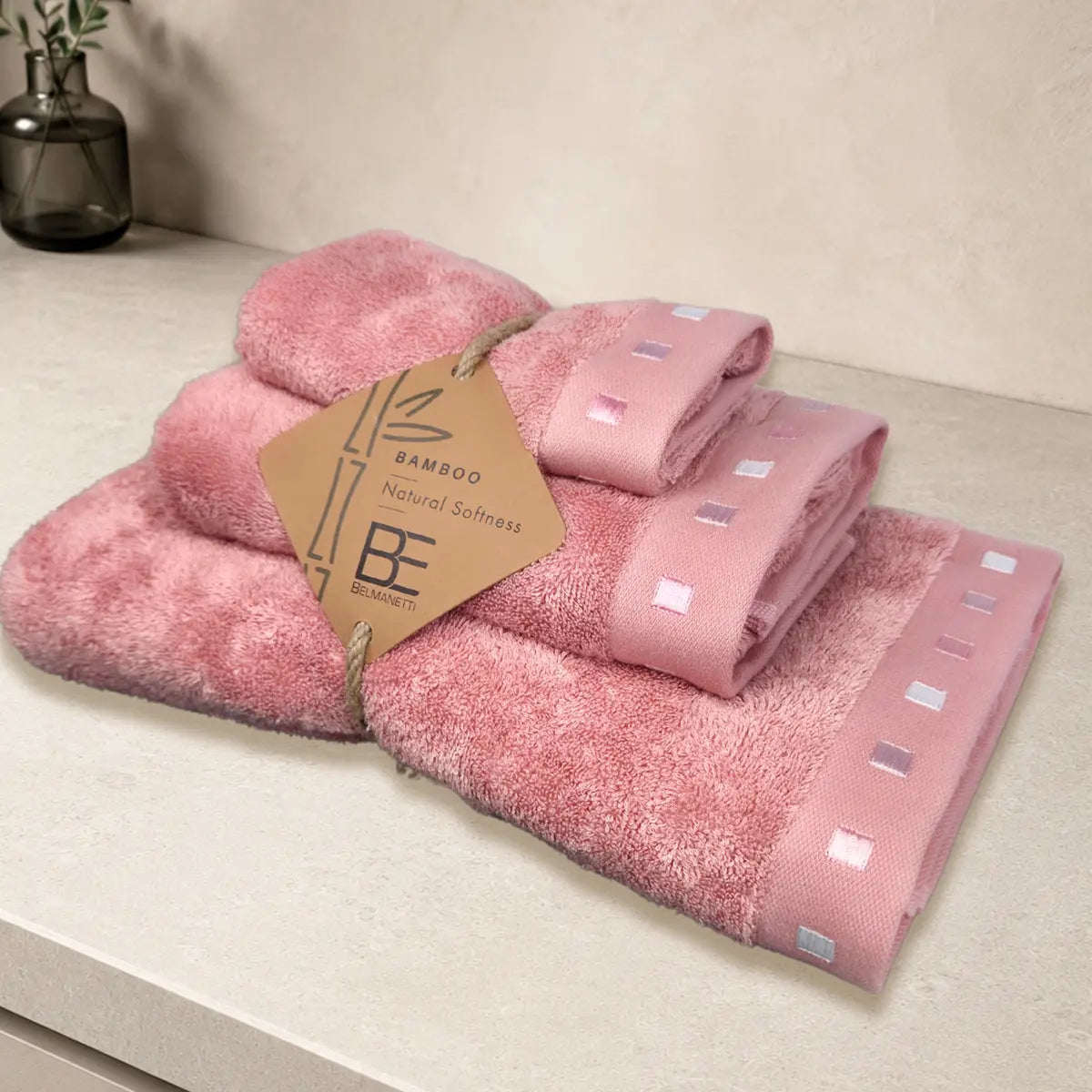 3-piece Bamboo-Cotton Towel Set