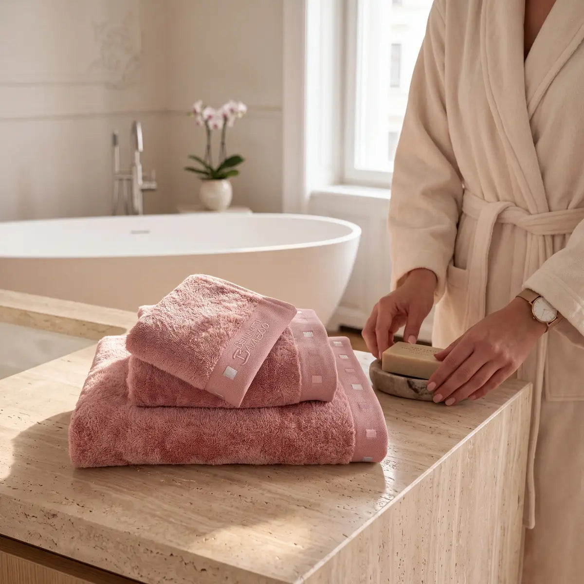 Bamboo-Cotton Towel – Velvety Soft & Quick-Drying