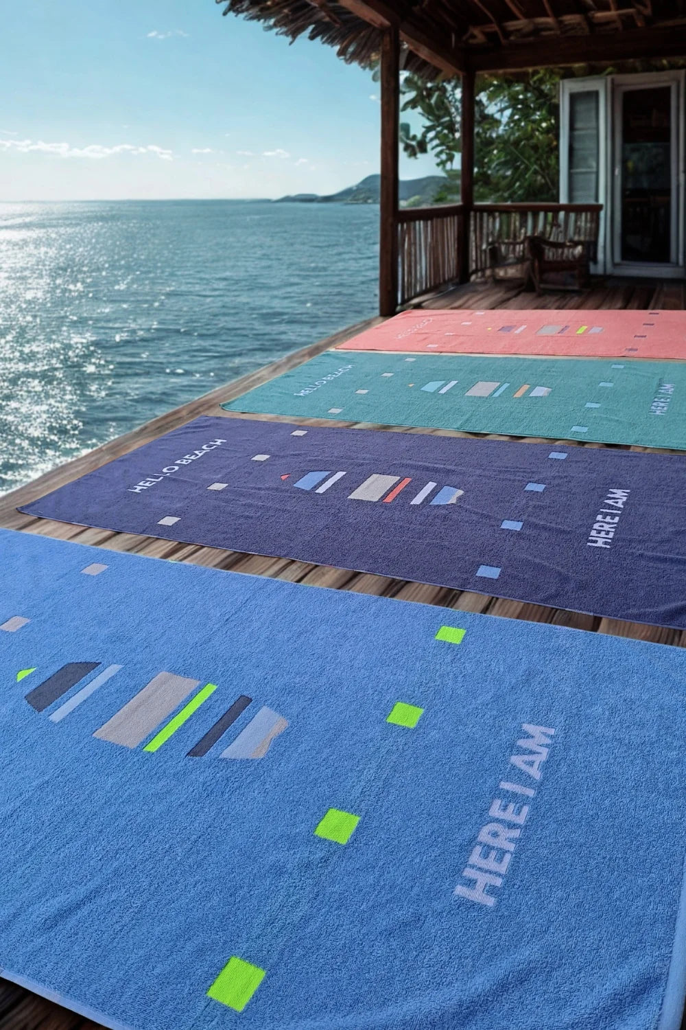 Belmanetti Surf Beach Towel Supersoft Cotton With - European craftsmanship